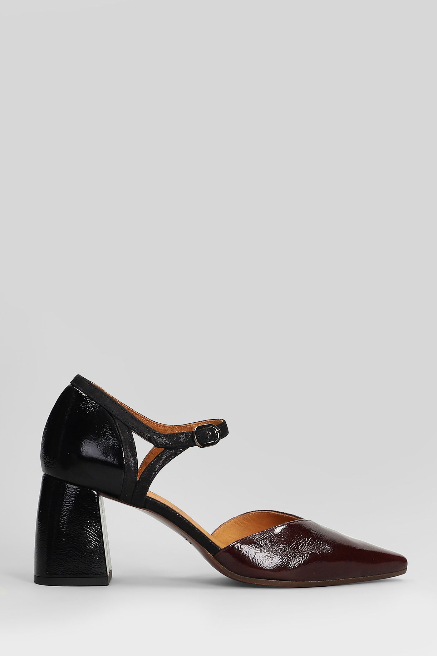 Abanon Pumps In Bordeaux Leather