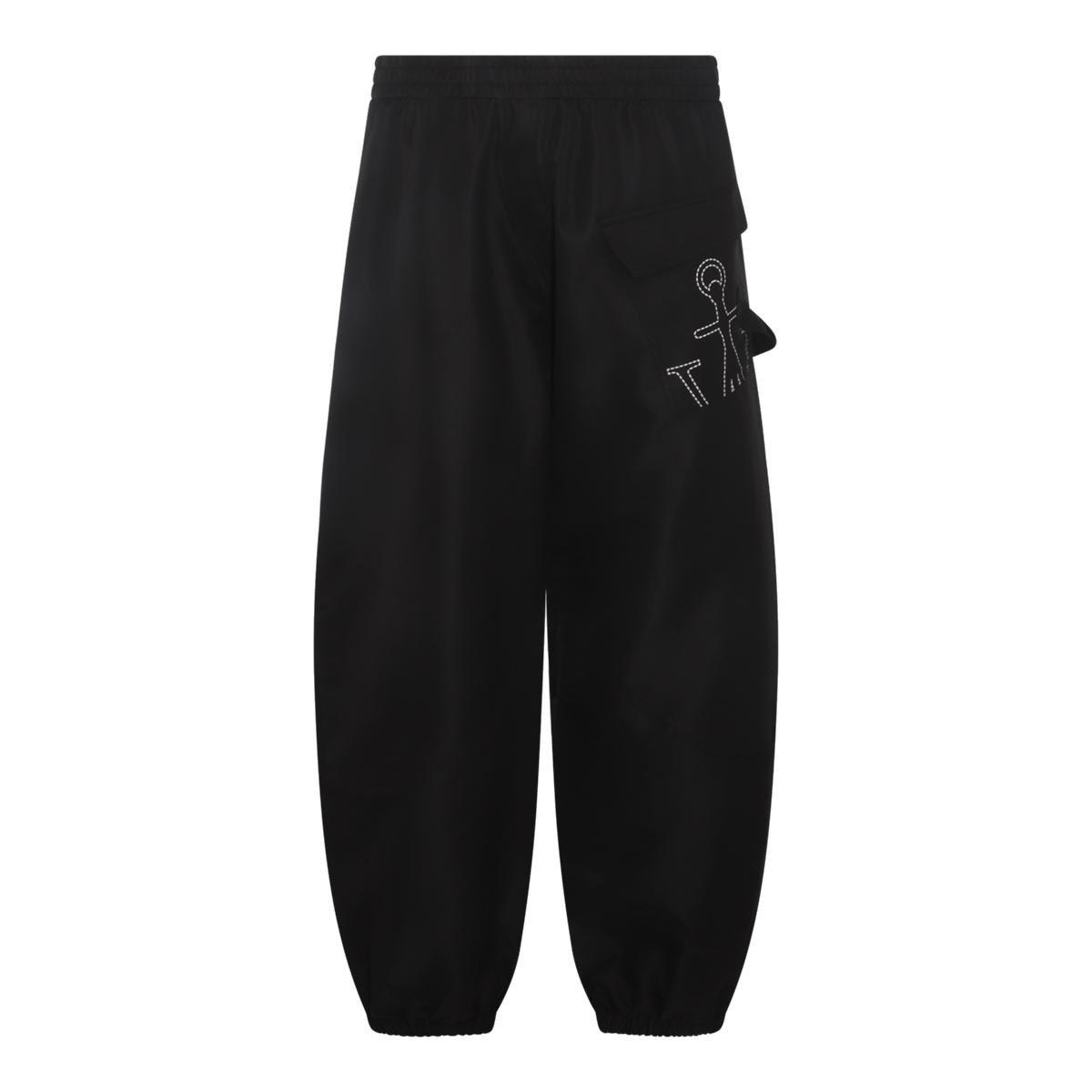 Shop Jw Anderson Twisted Jogger Pants In Black