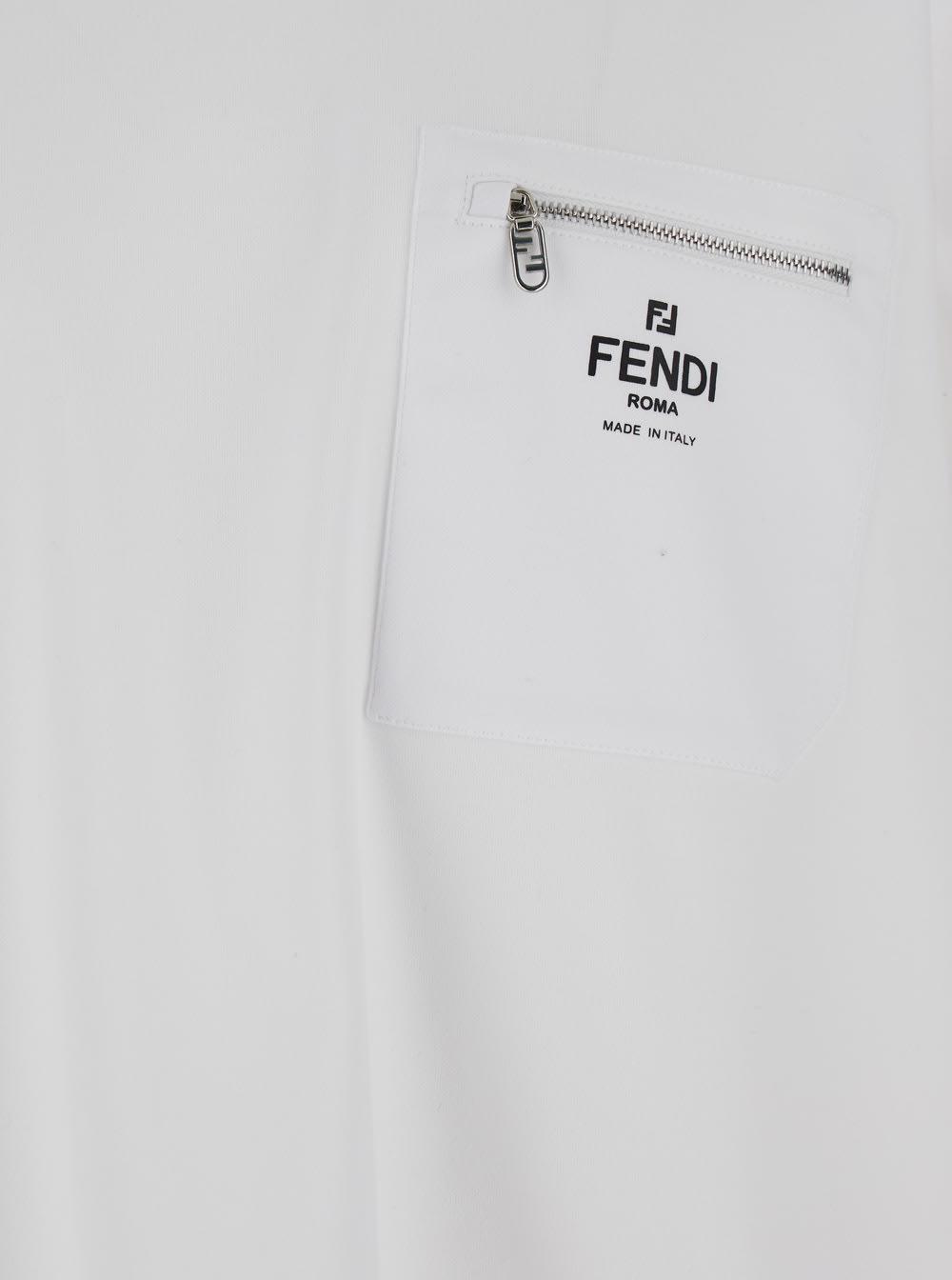 Shop Fendi Patch Pocket T-shirt