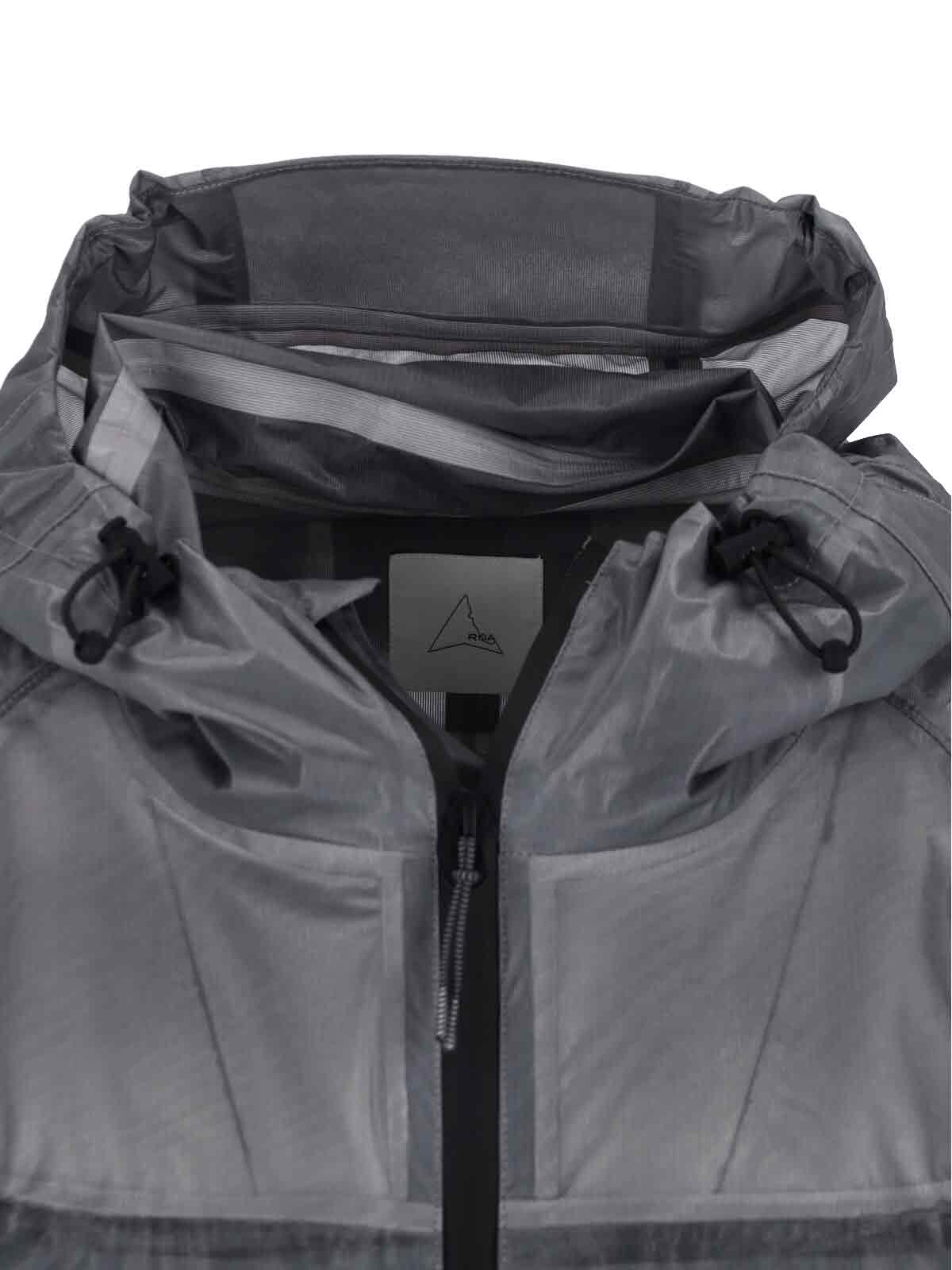 Roa Glasslike 3l Waterproof Jacket In Gray