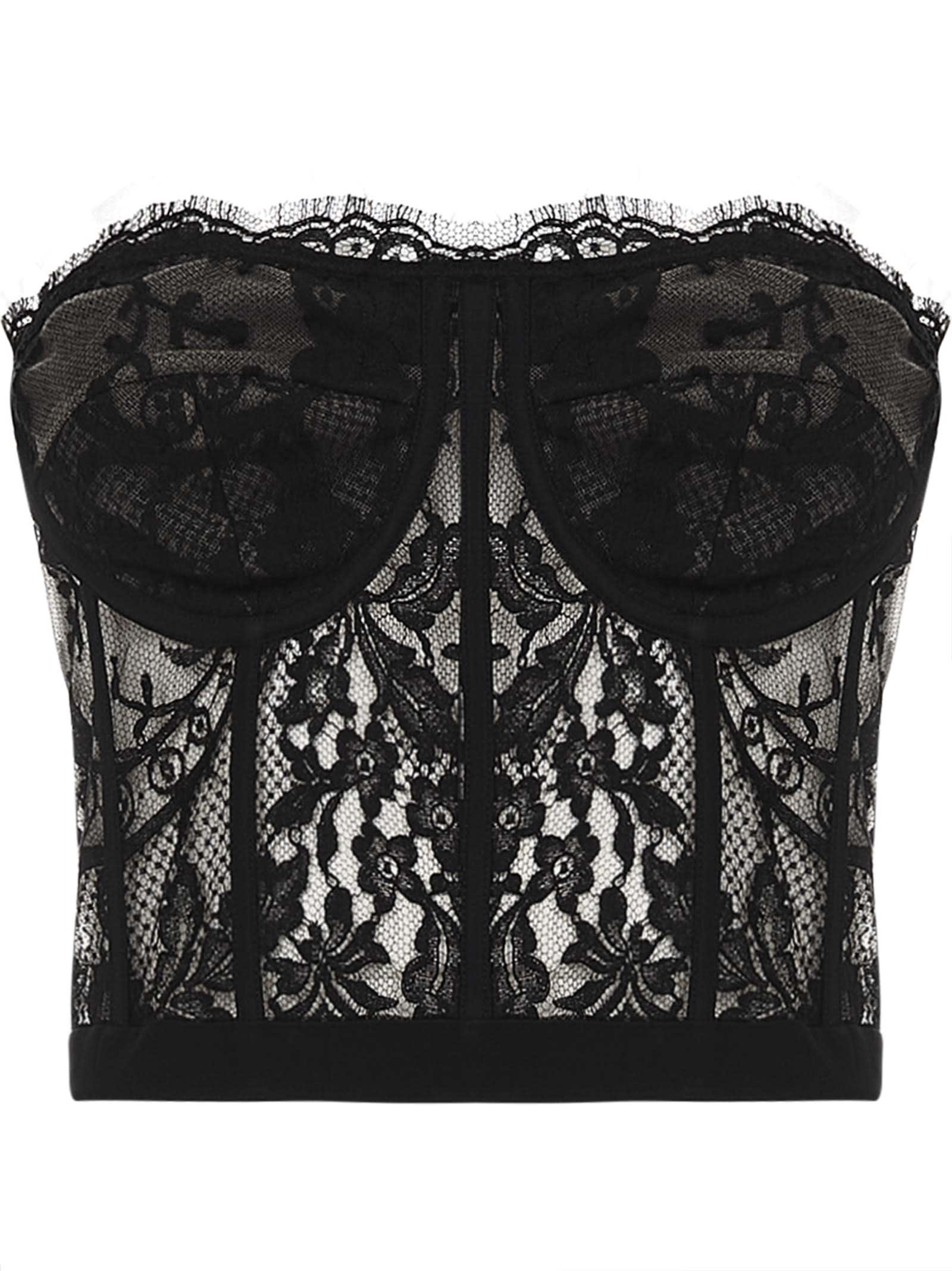 Shop Alexander Mcqueen Top In Black