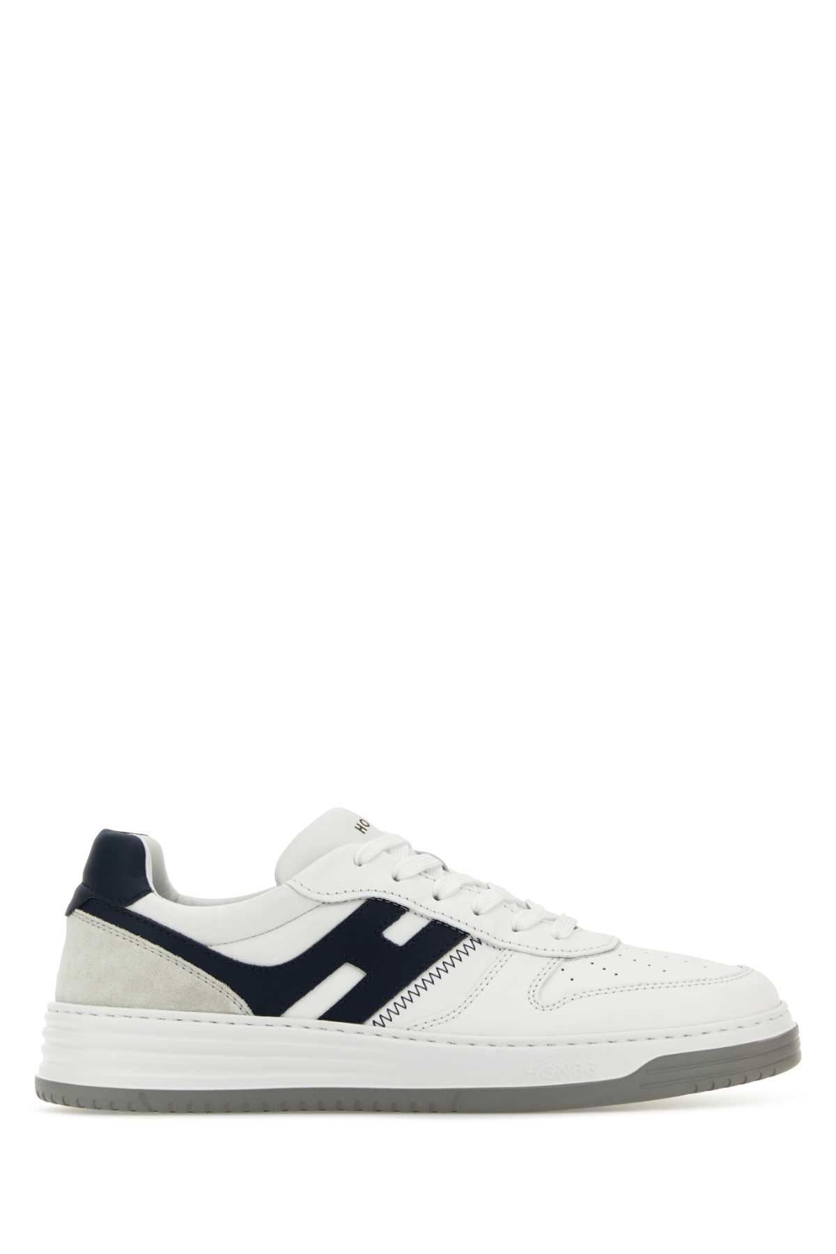 White Leather H630 Sneakers
