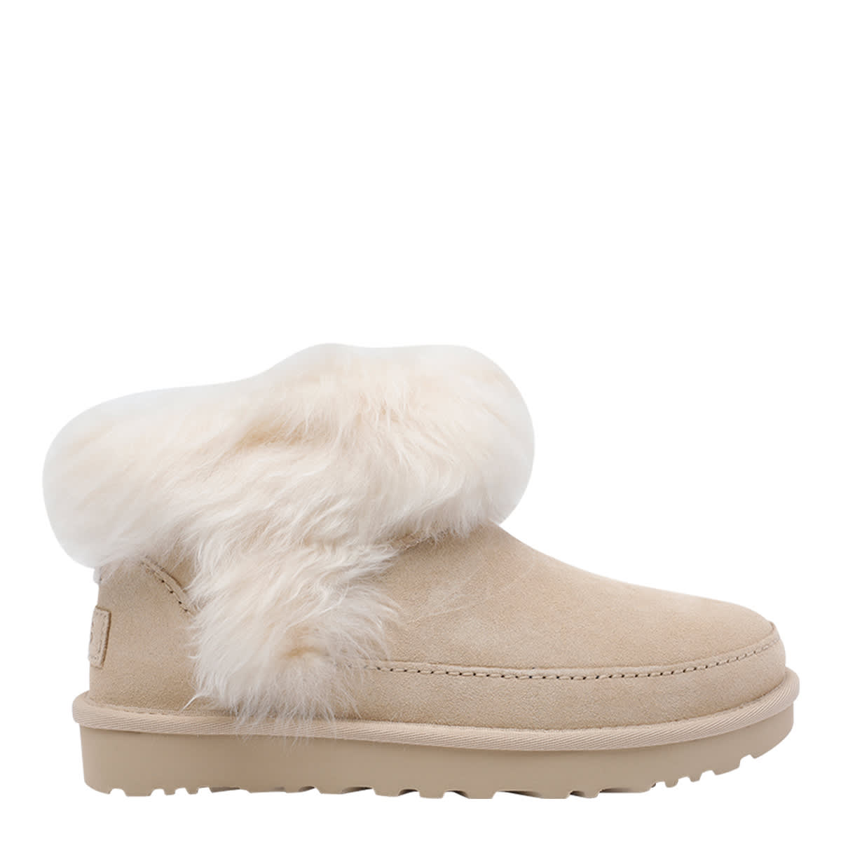 Ugg Woman Beige Boots In Multi