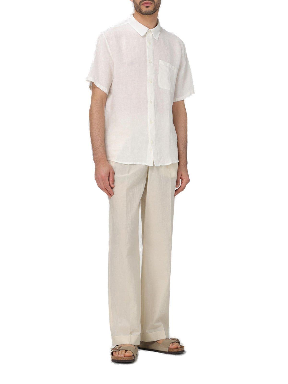 Shop Apc Pleated Trousers