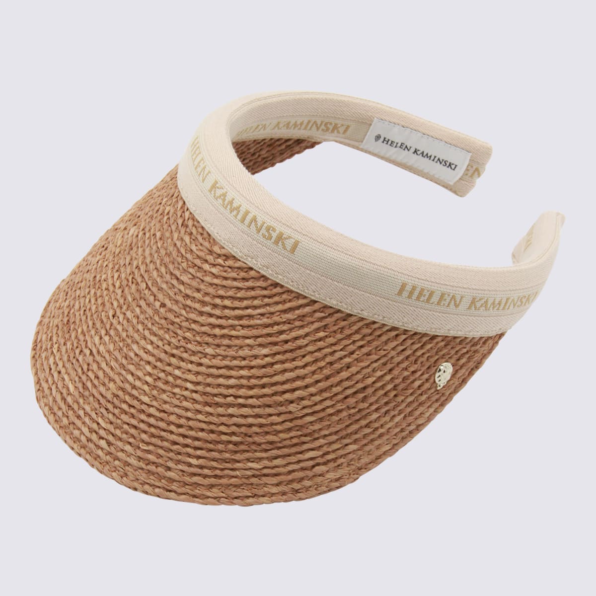 Helen Kaminski Dark Natural Raffia Hat In Brown