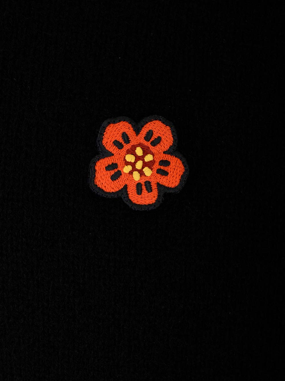 Shop Kenzo Black Boke Flower Sweater