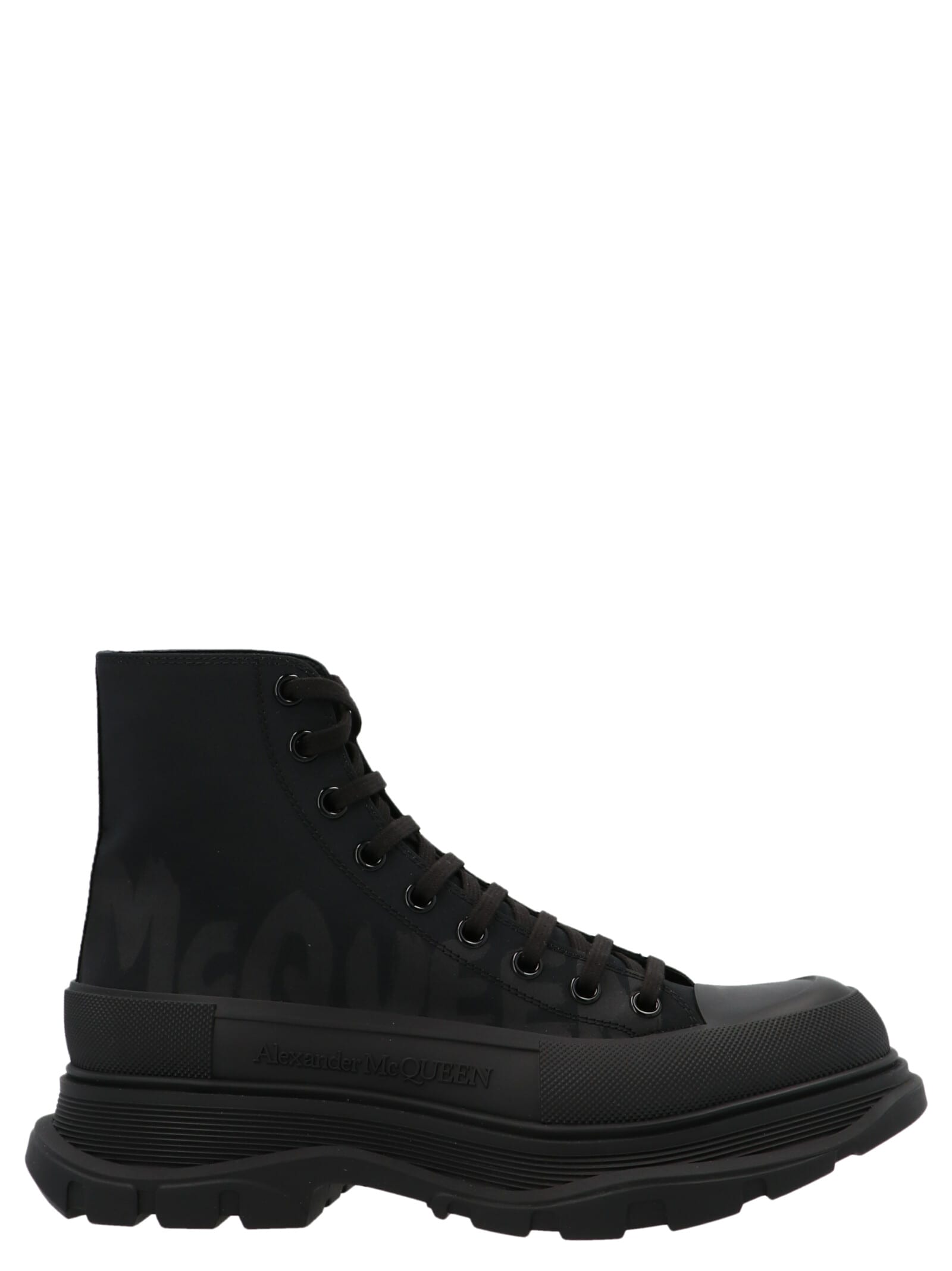 Alexander McQueen poly Nylon Ankle Boots