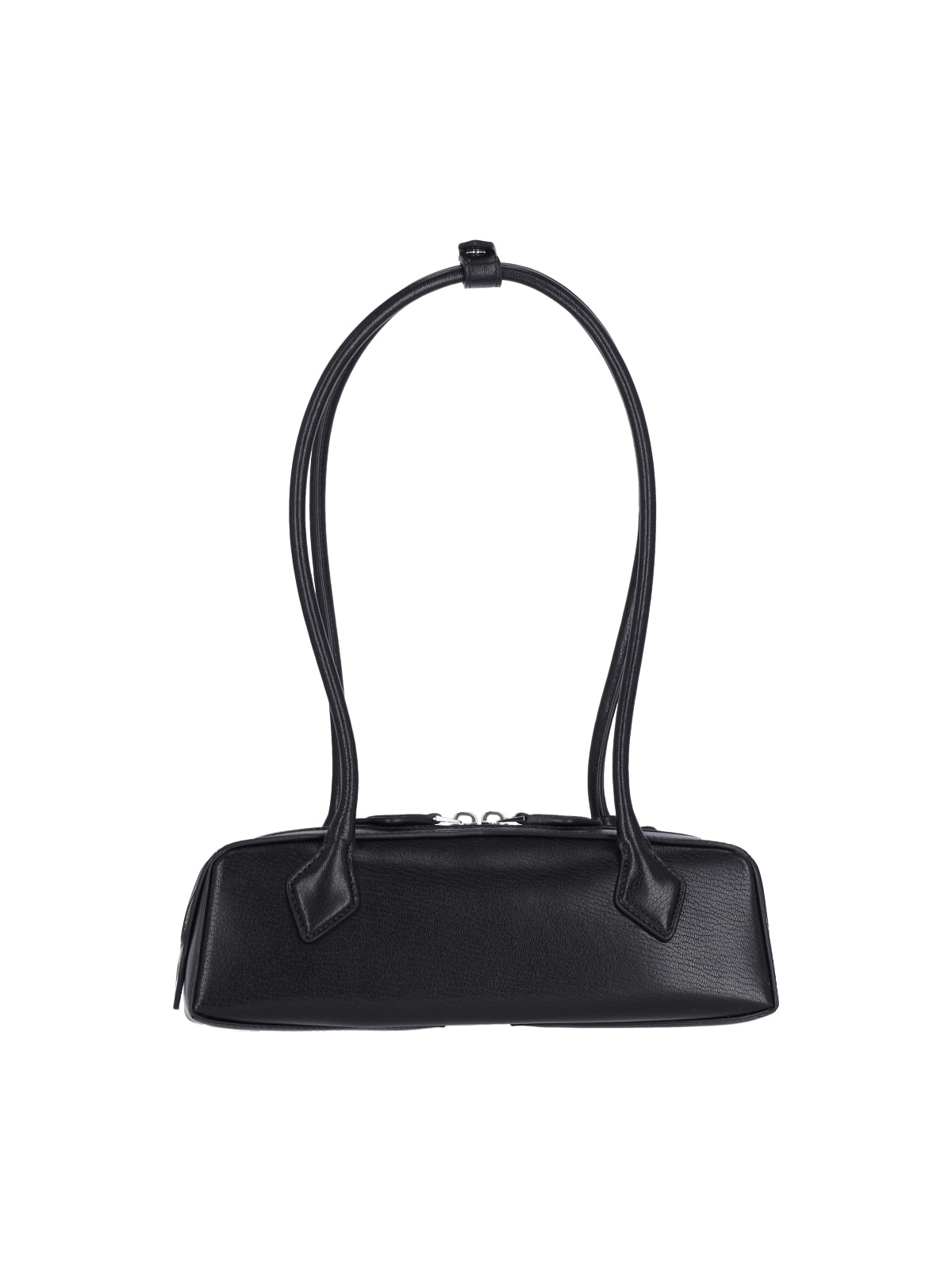 Alaïa Le Teckel Small Shoulder Bag In Black
