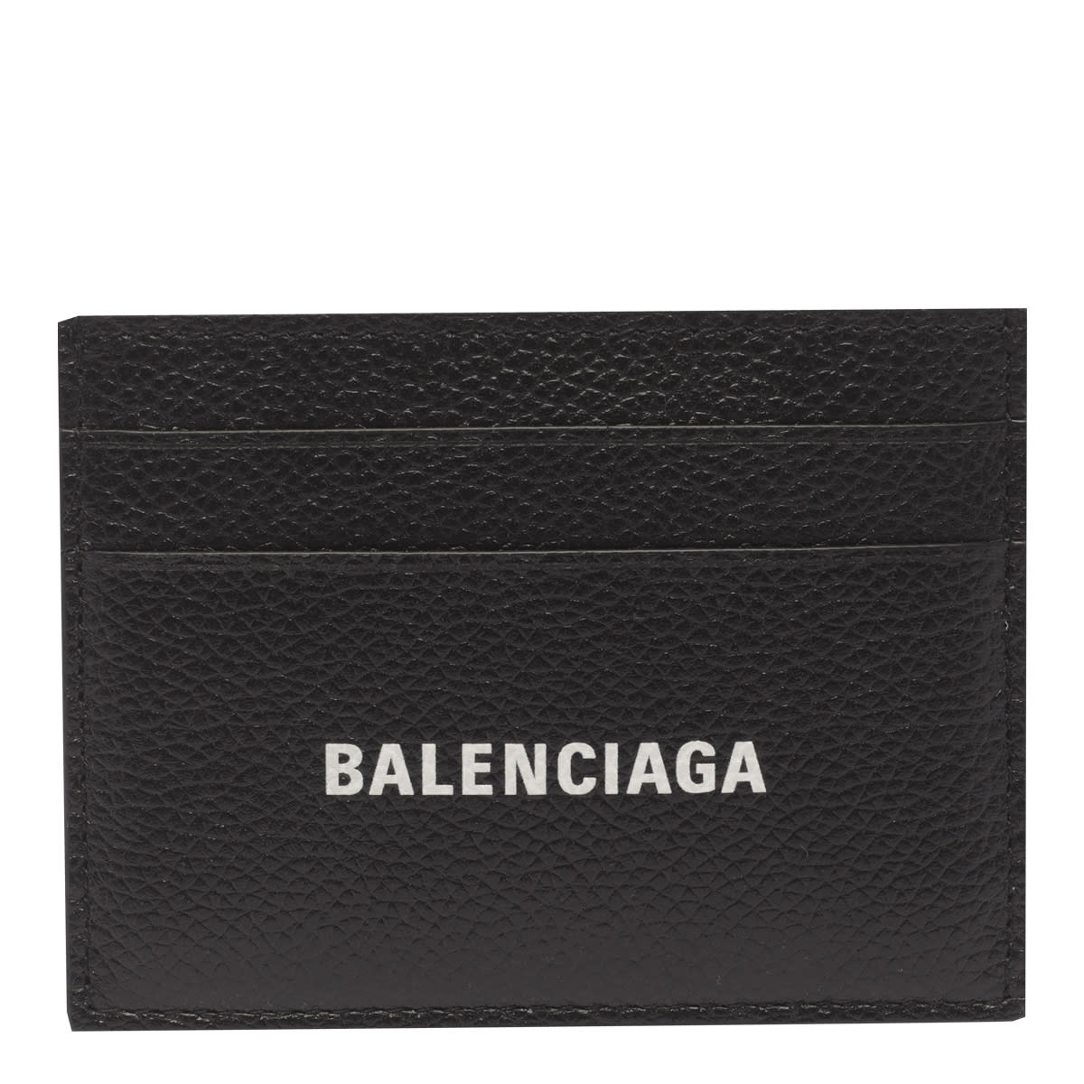 Shop Balenciaga Cash Cardholder In Black