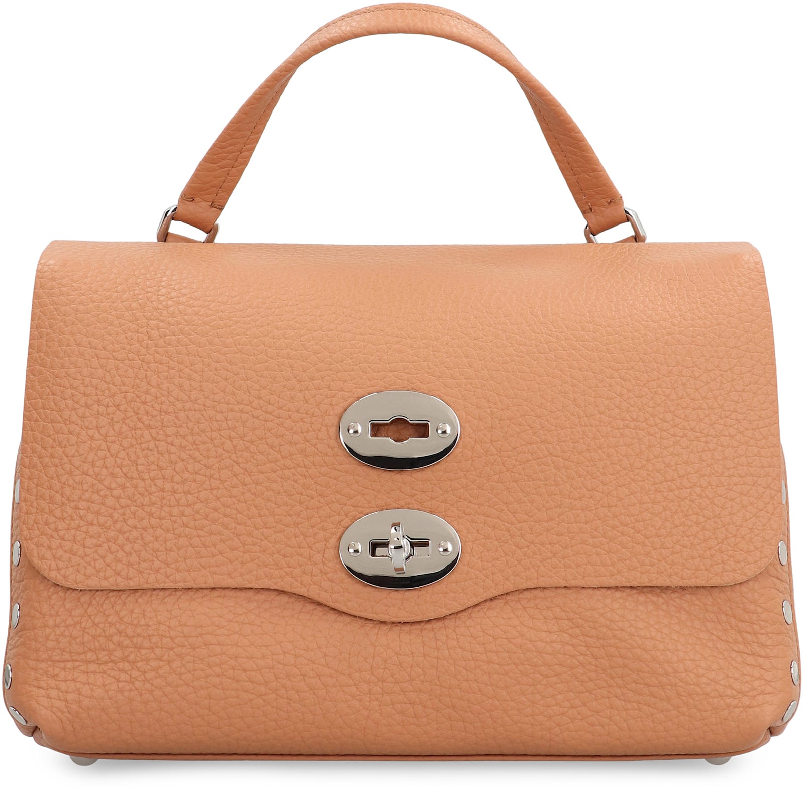 Zanellato Postina Daily Baby Leather Bag In Brown