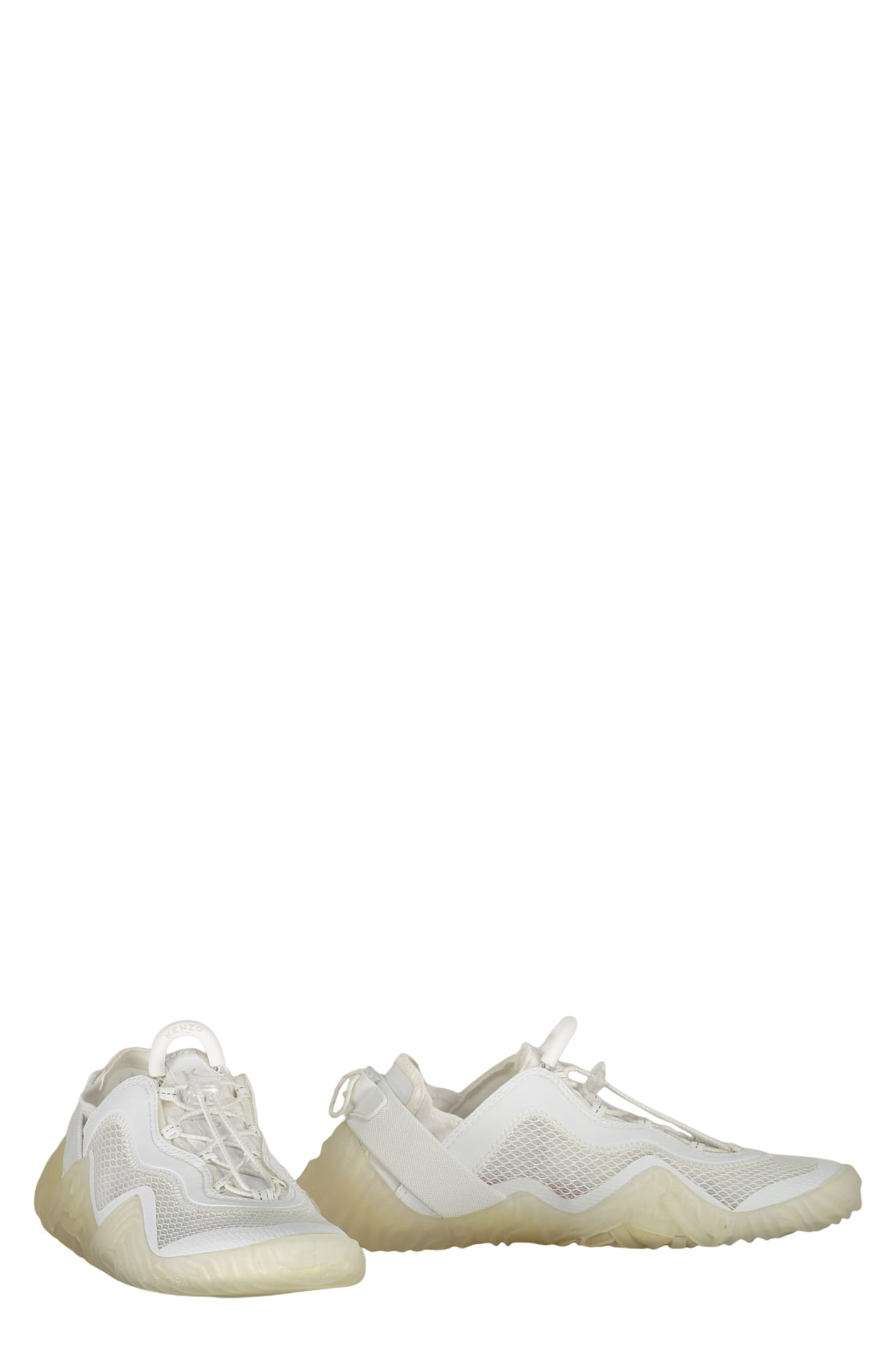 Kenzo Low-top Sneakers In White