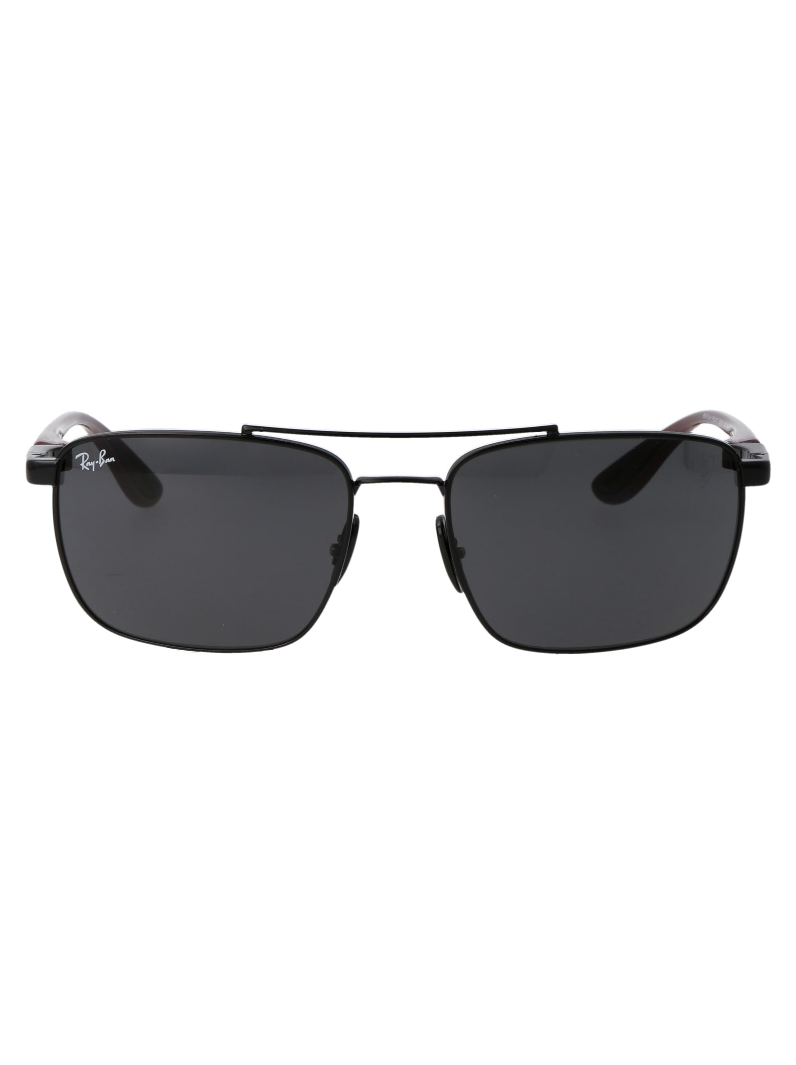 Shop Ray Ban 0rb3715m Sunglasses In F02087 Black