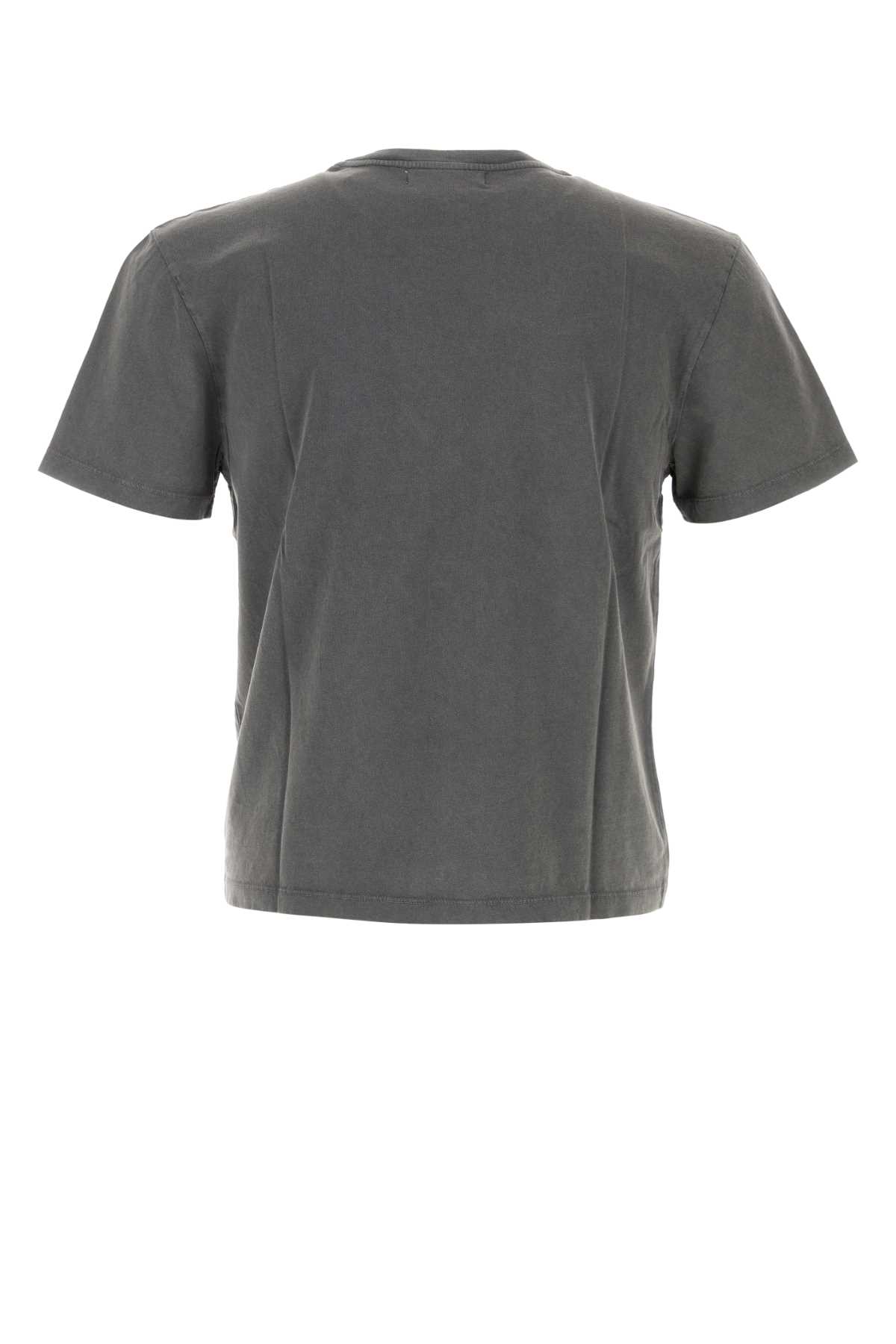 Gimaguas Crew Neck Short Sleeves Plain T-shirt In Gray