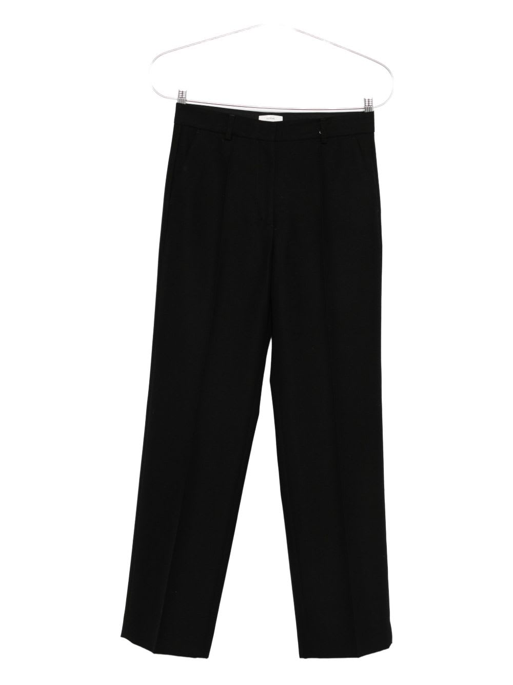 Totême Toteme Women Wool Blend Trousers In Black