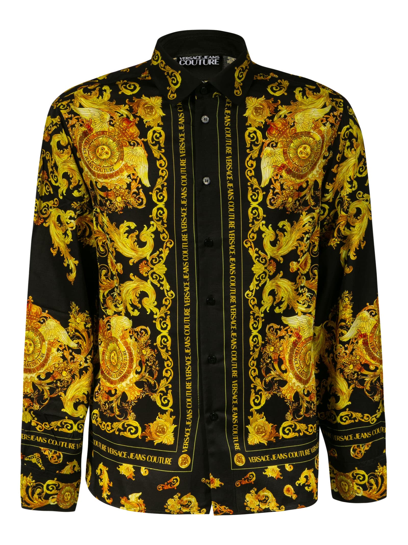 VERSACE JEANS COUTURE PRINTED SHIRT,B1.GWA6R3.S0273-899