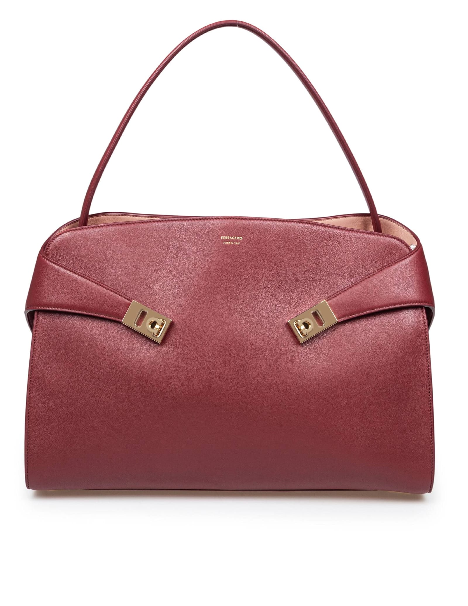 Ferragamo Shoulder Bag Ug Soft L Color Bordeaux