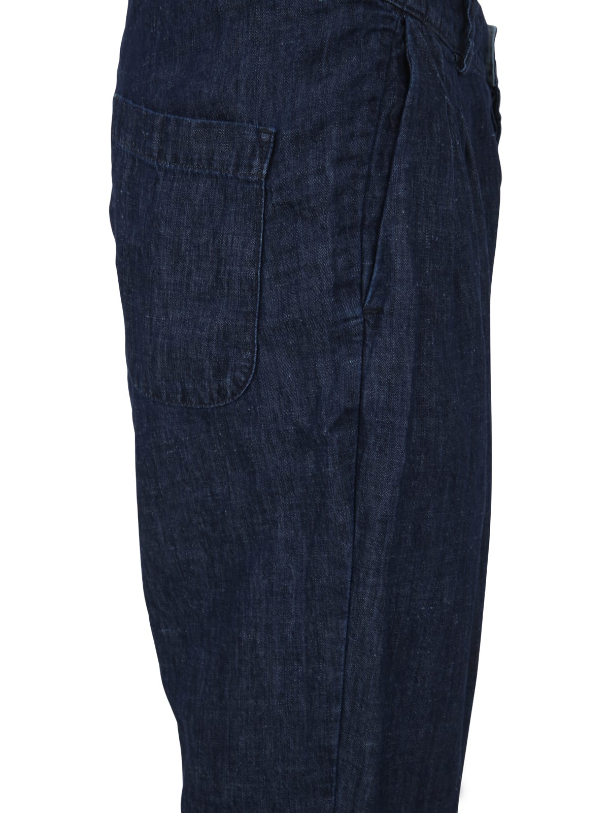 Shop Original Vintage Style Double Pences Trouser In D Blue
