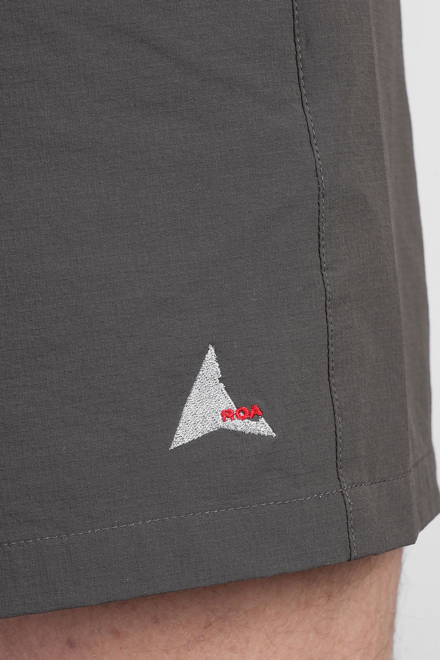 Roa 5 Inch Shorts Shorts In Grey Nylon In Gray