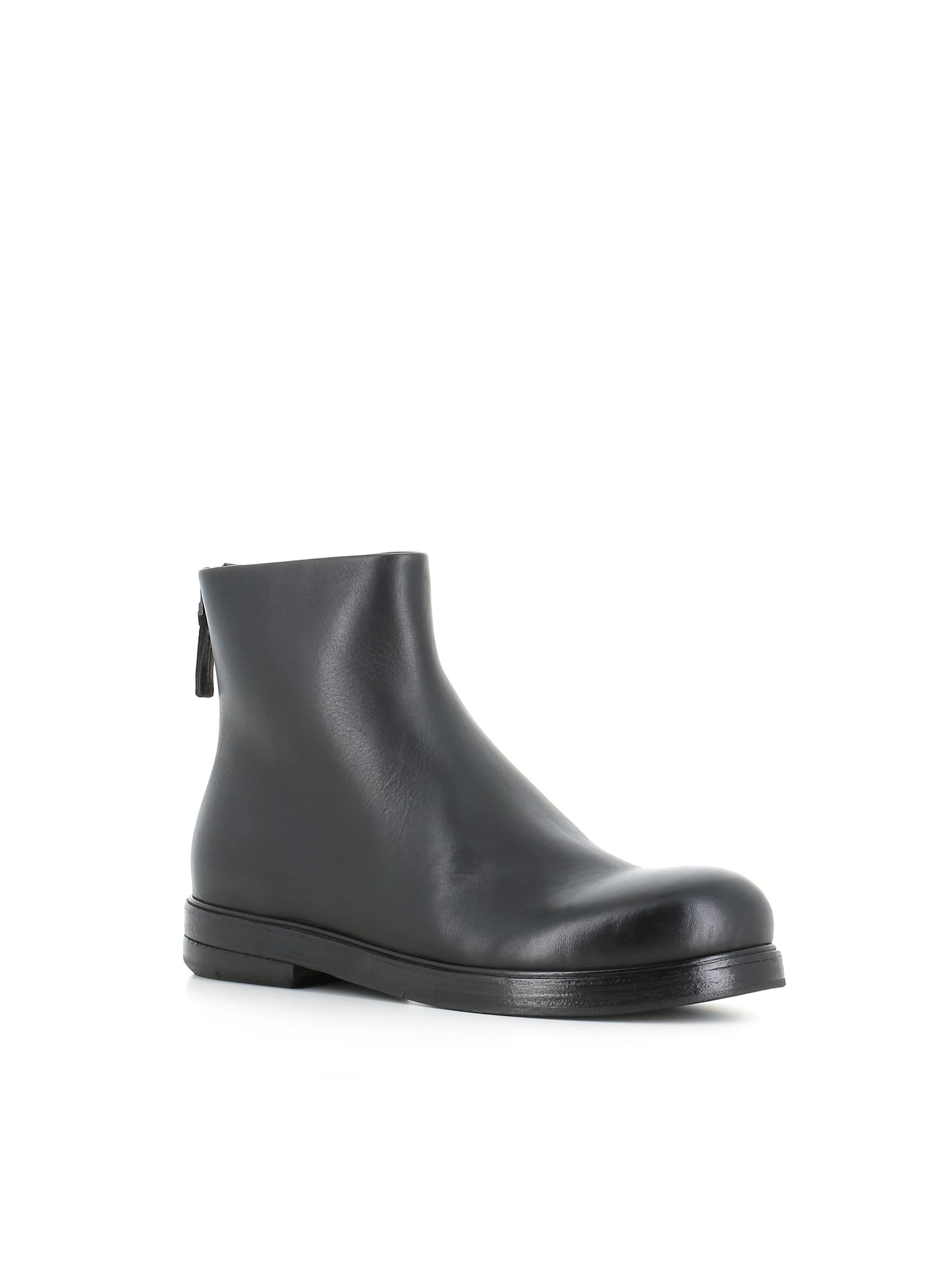 Marsèll Ankle-boot Mw7050 Zucca Zeppa In Black