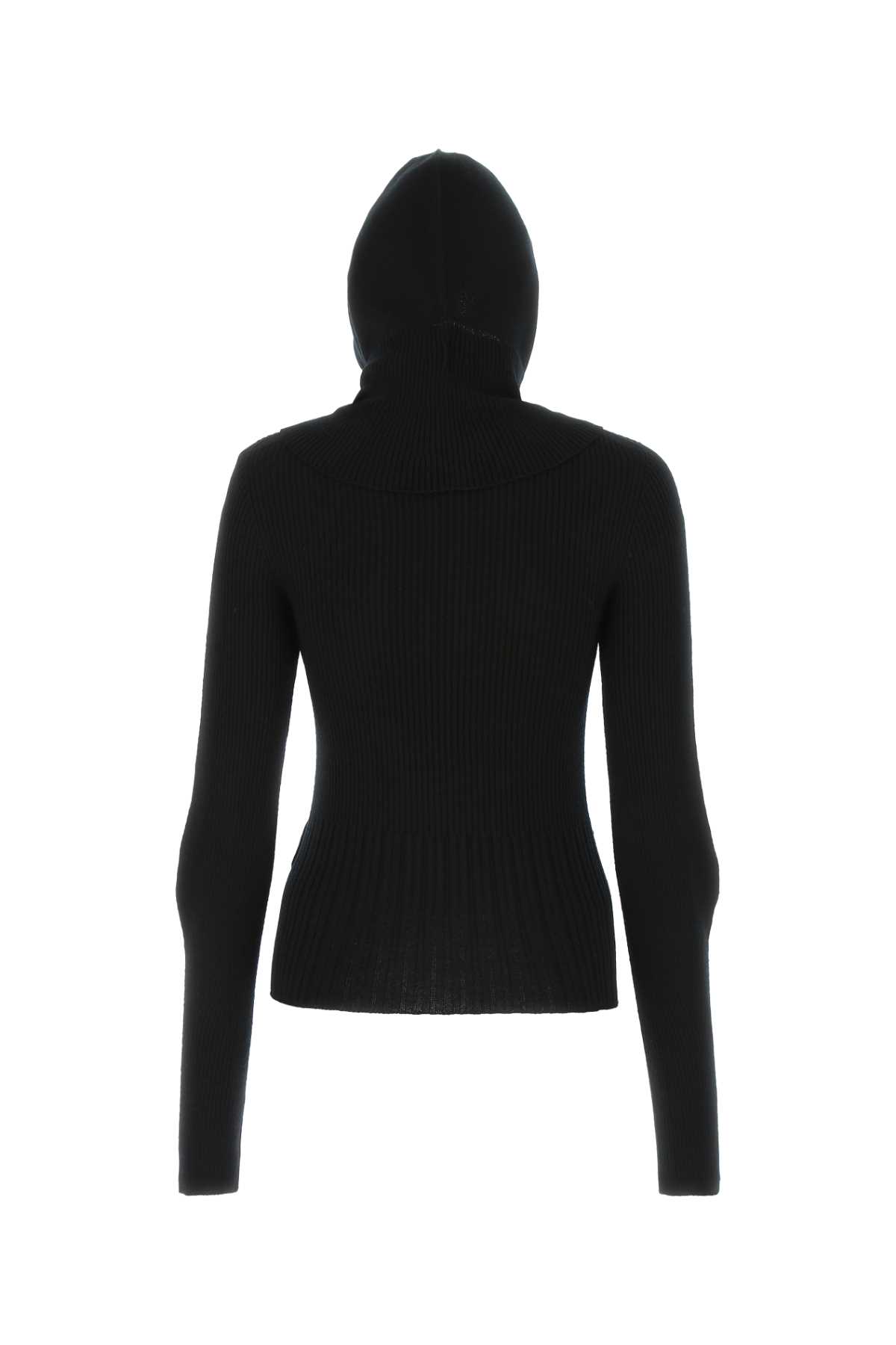 Shop Low Classic Black Wool Sweater In 0372