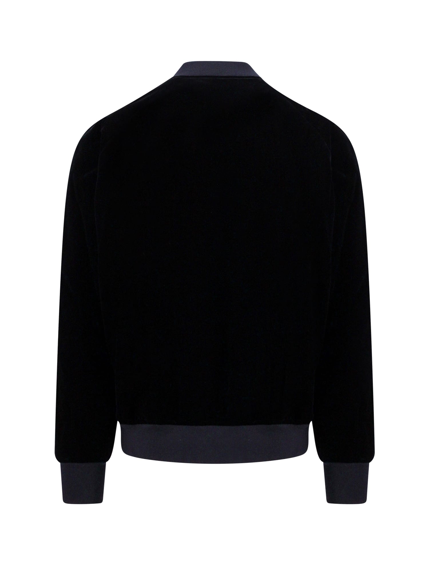 Shop Giorgio Armani Jacket In Black