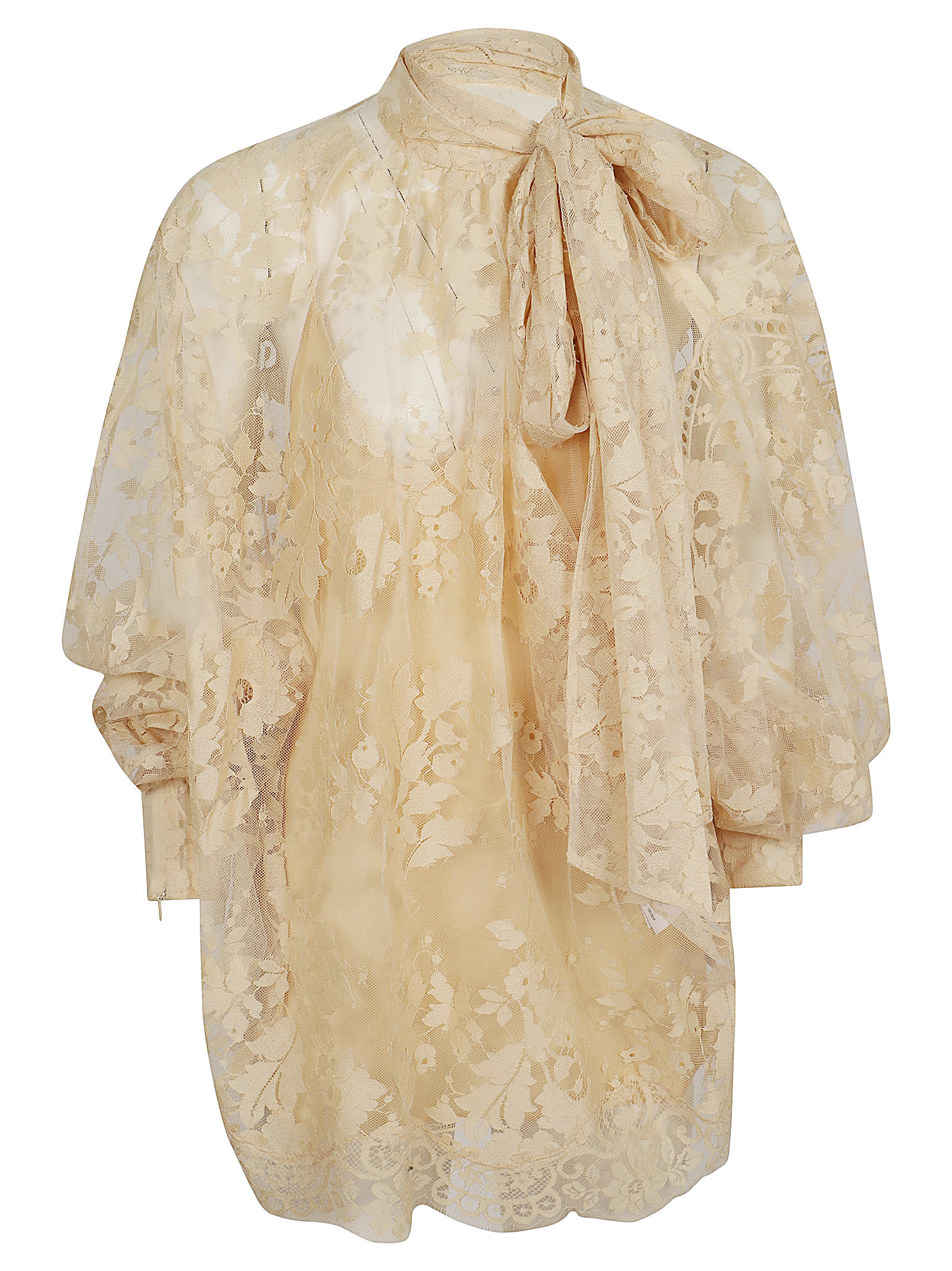 ZIMMERMANN ILLUSTRATION LACE BLOUSE 