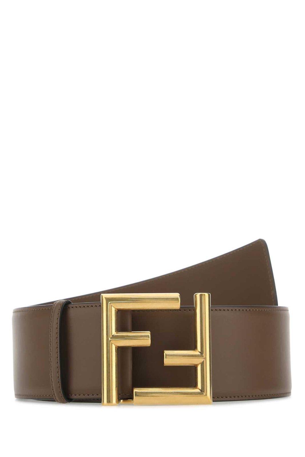 Fendi Logo Plaque Buckle Belt