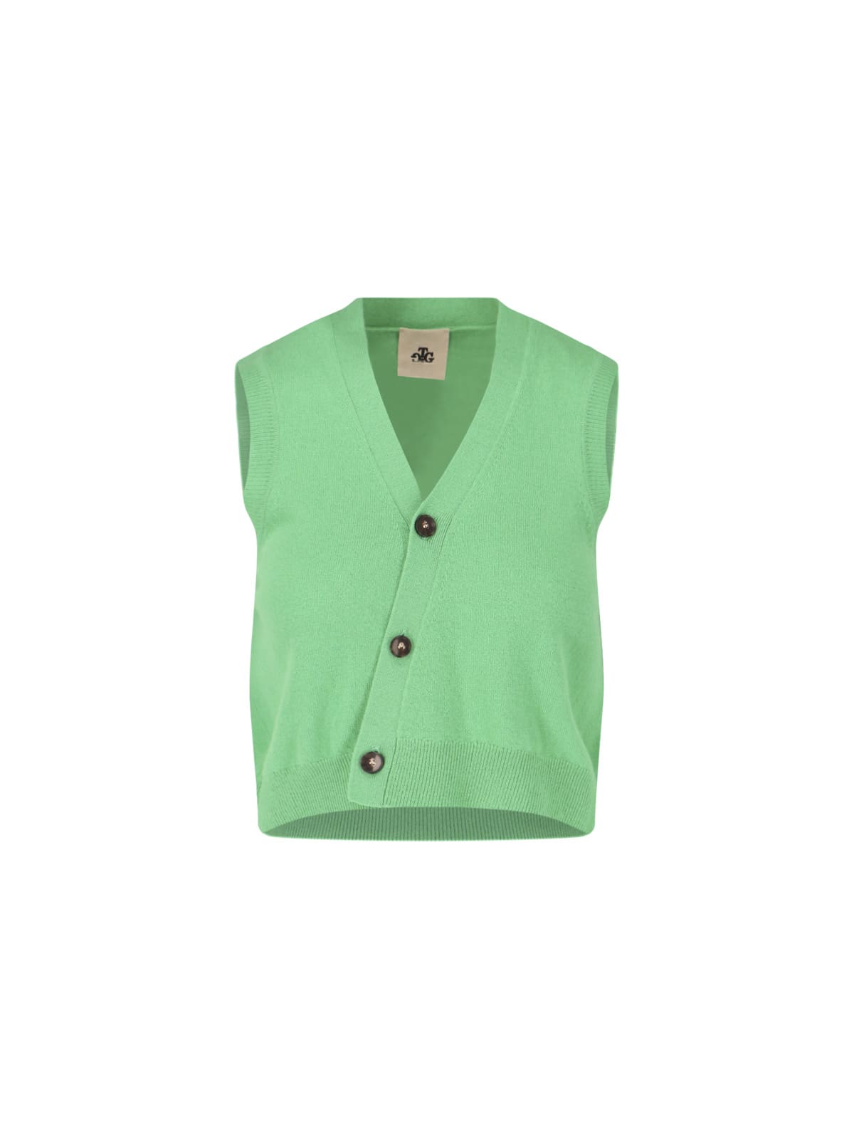 Shop The Garment Vest Como In Green