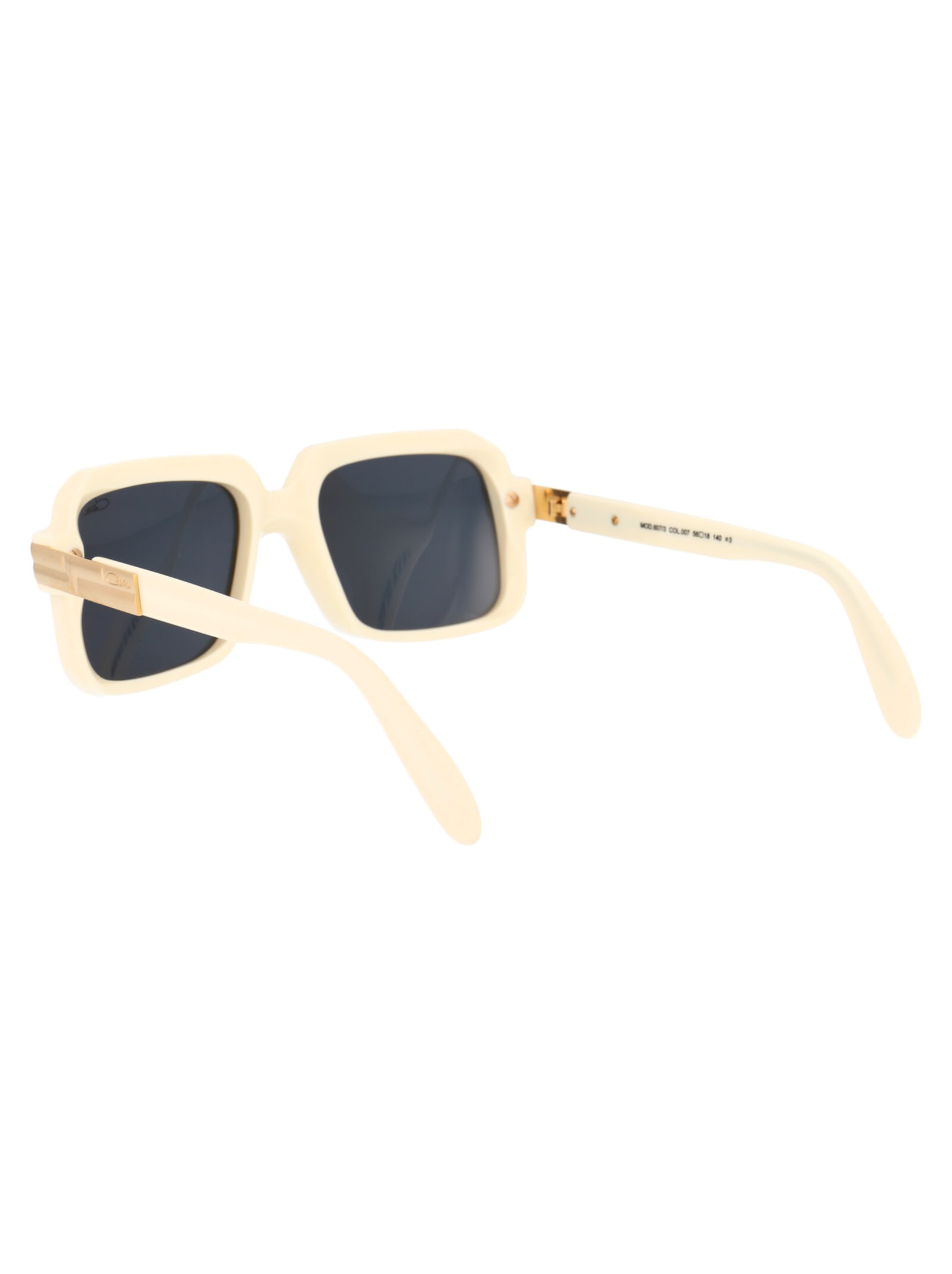 Shop Cazal Mod. 607/3 Sunglasses In 007 Ivory