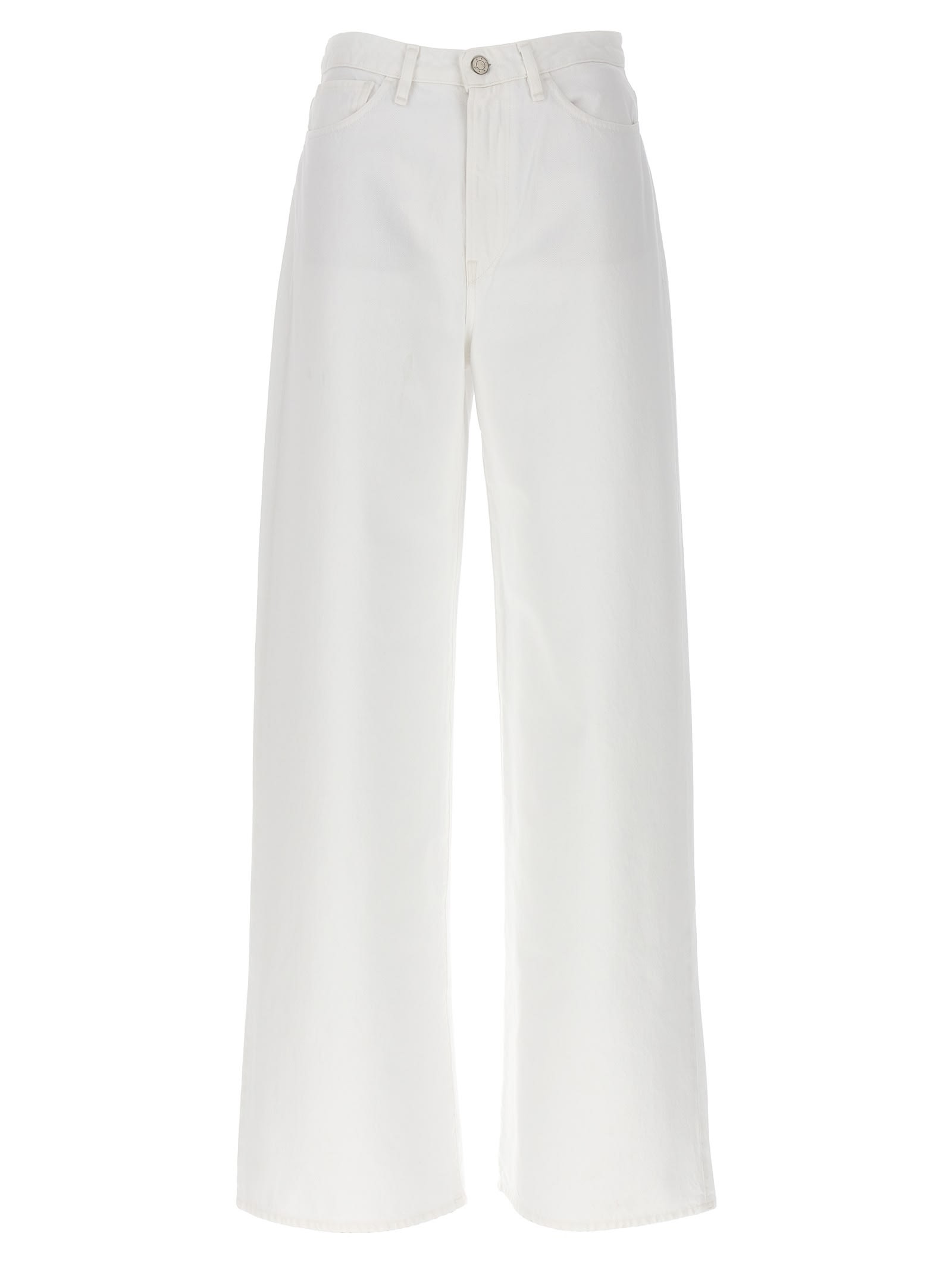 Shop 3x1 Flip Jeans In White