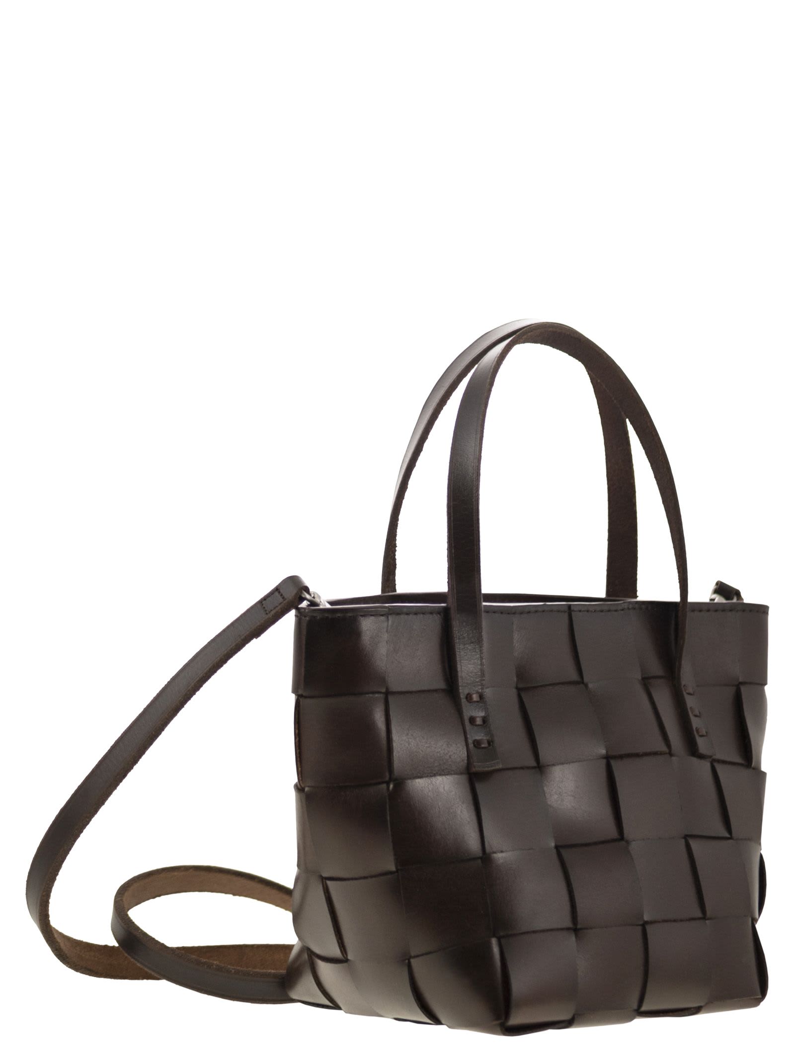 Dragon Diffusion Japan Mini - Woven Leather Bag