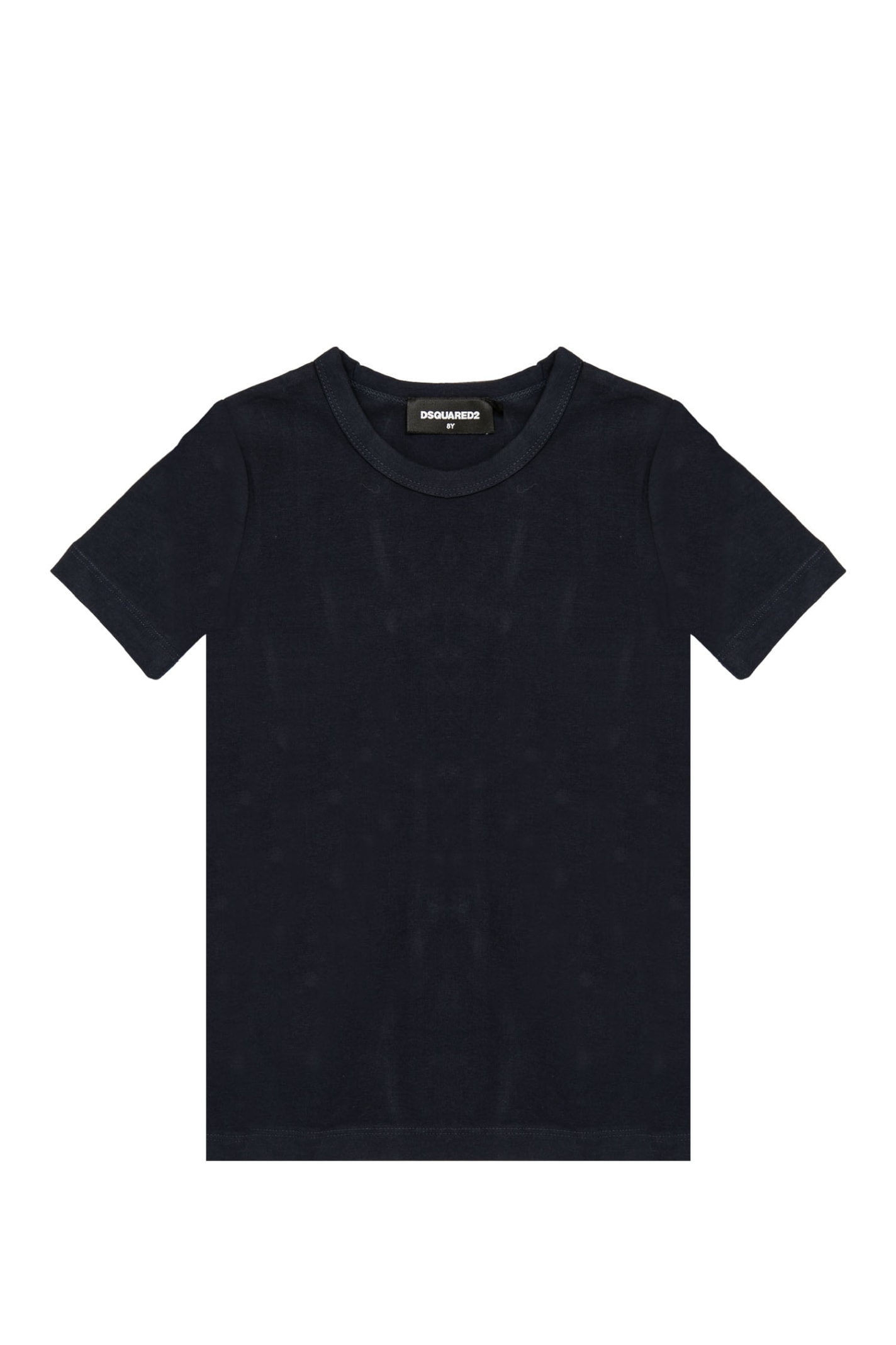 Dsquared2 Kids' Cotton T-shirt In Back