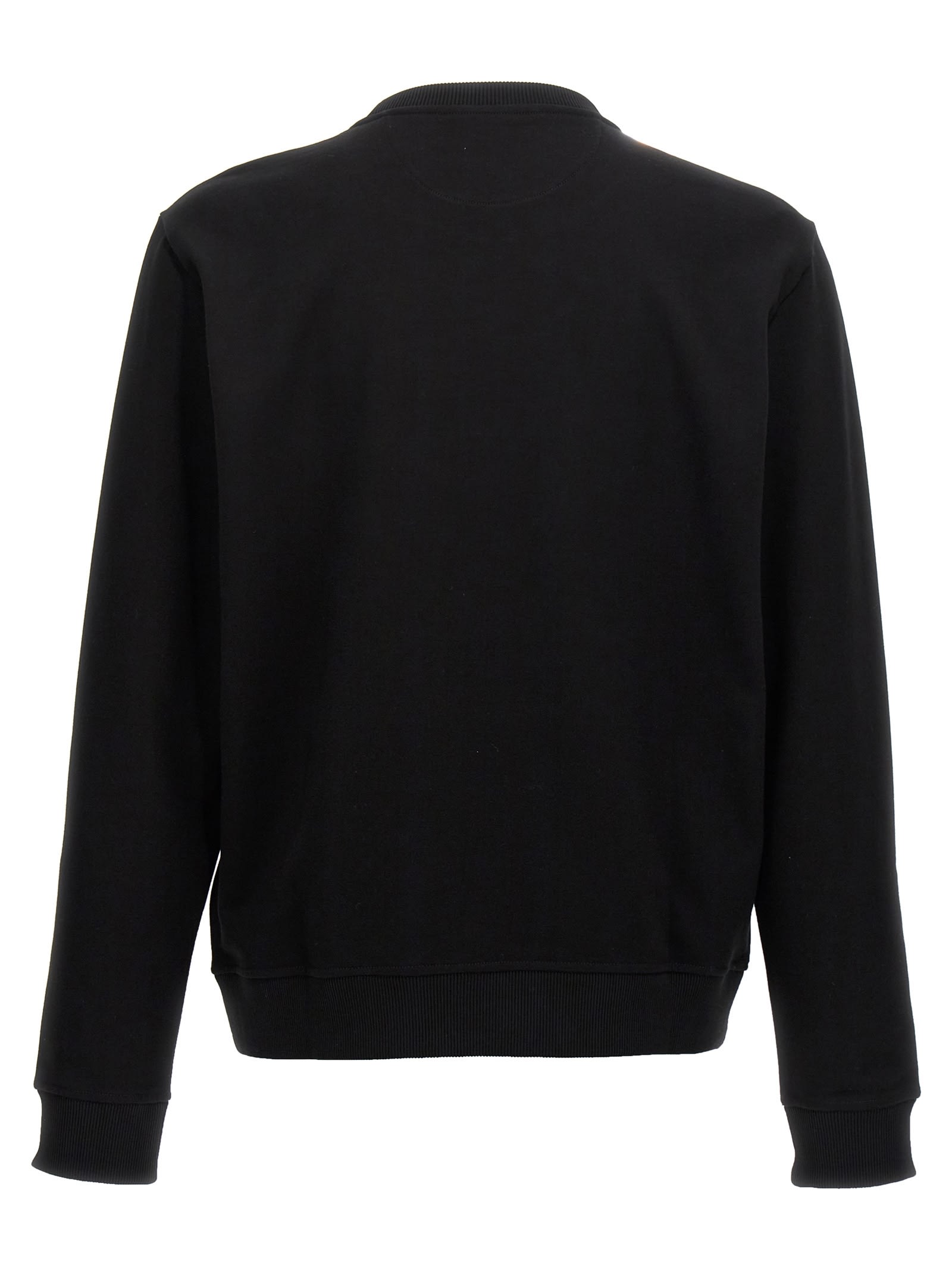 Shop Fendi Ff Eclissi Sweatshirt In Black