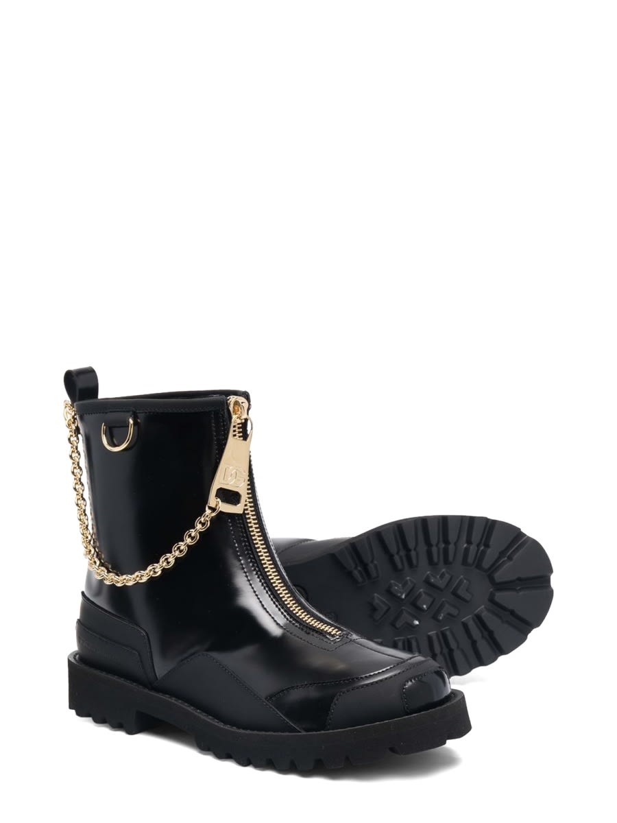 Shop Dolce & Gabbana Boot In Black