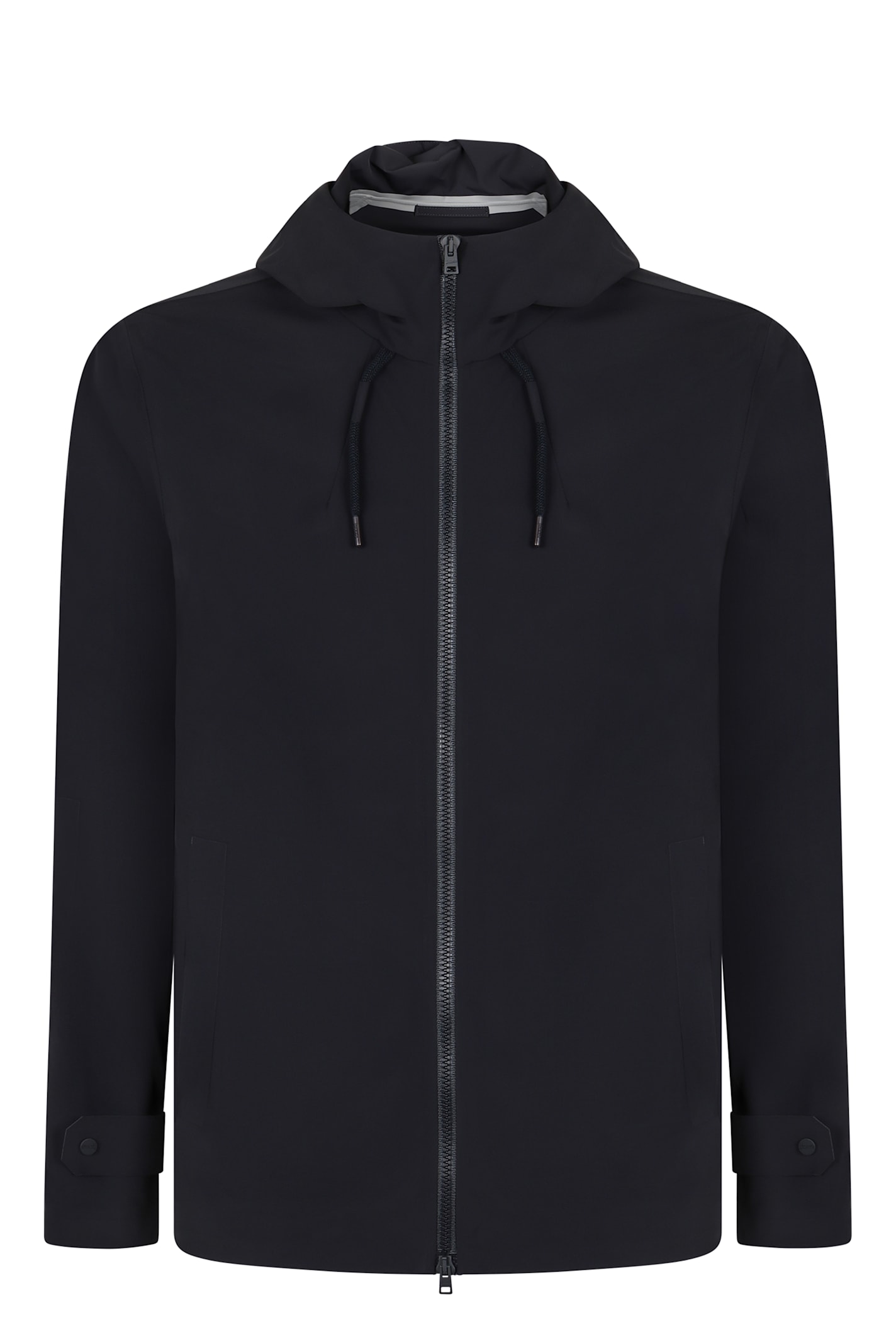 Herno Men's Techno Fabric Jacket In Blue