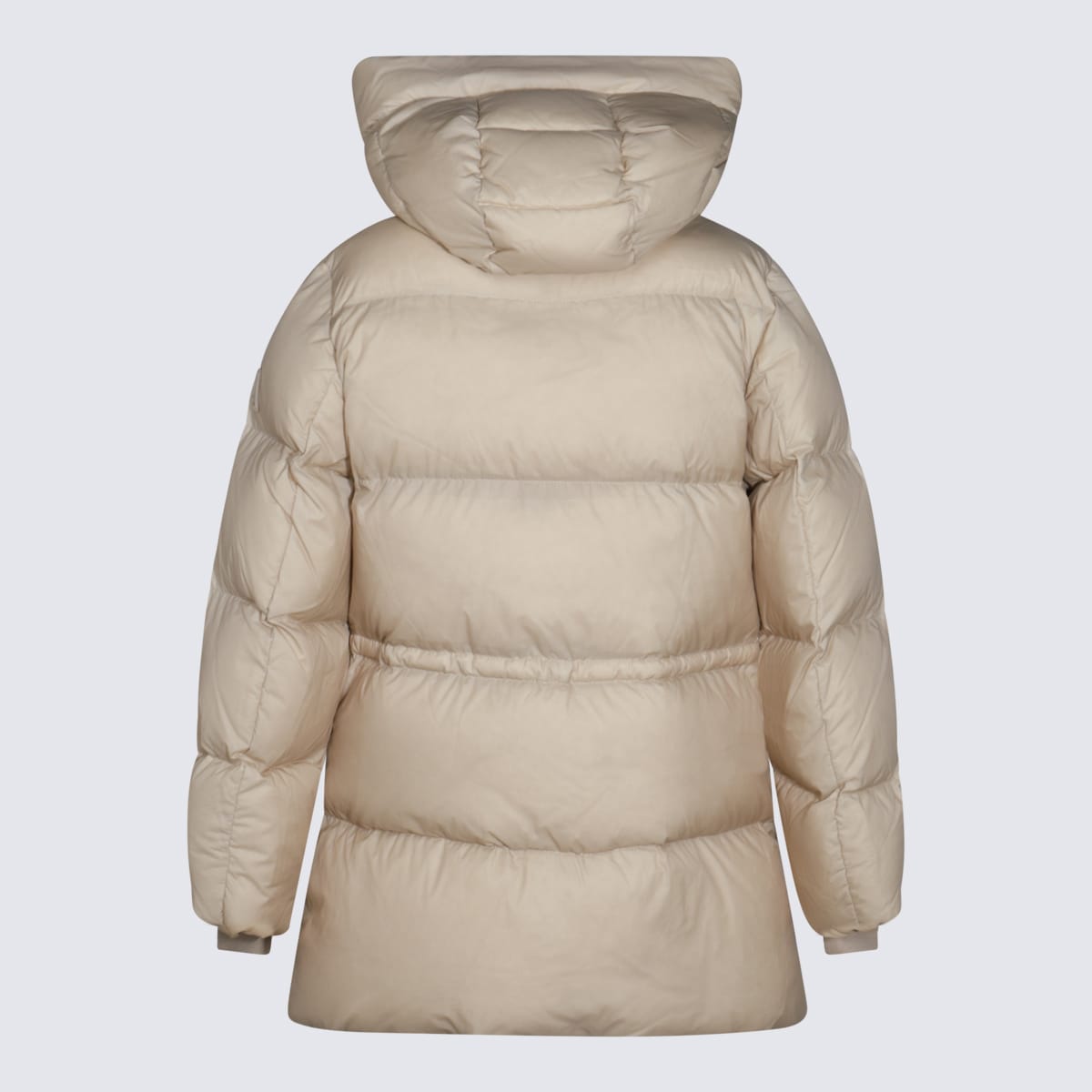 Shop Mackage Beige Down Jacket In Trench