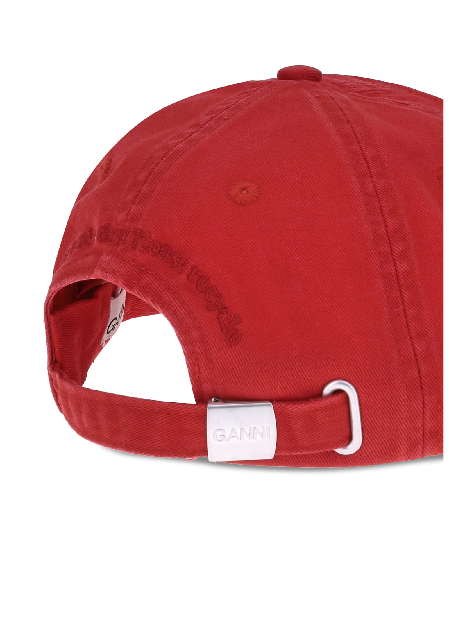 Ganni Logo Baseball Cap