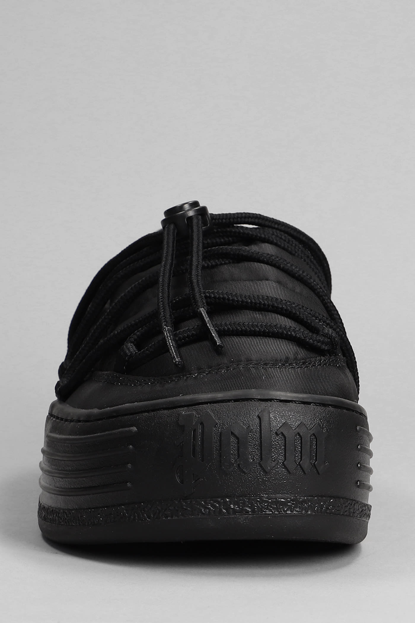 Shop Palm Angels Sneakers In Black Polyester