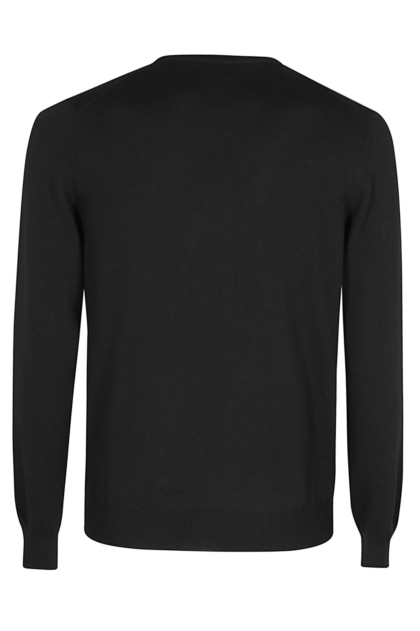 Tagliatore Girocollo In Merinos In Black