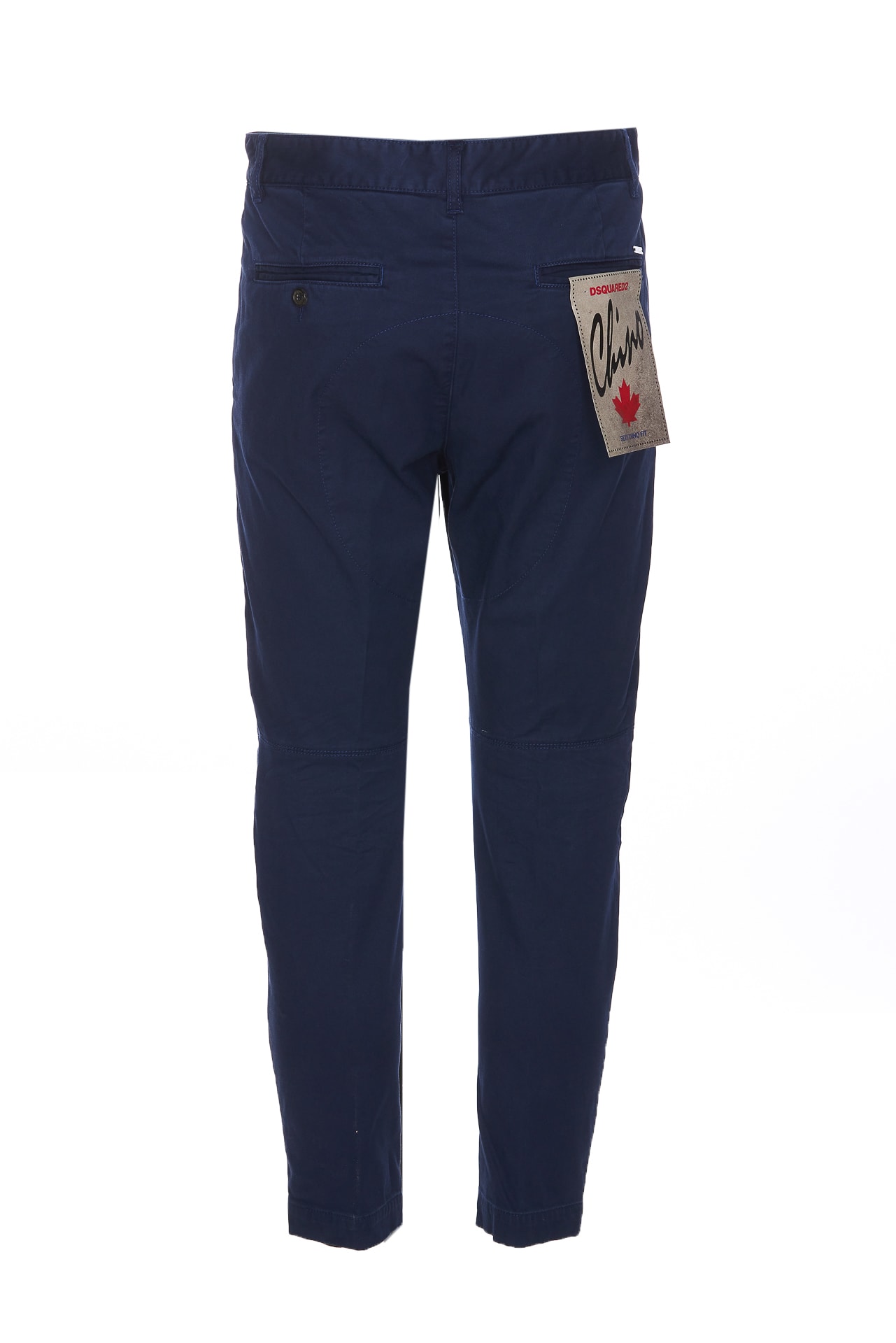 Shop Dsquared2 Sexy Chino Pants In Blue