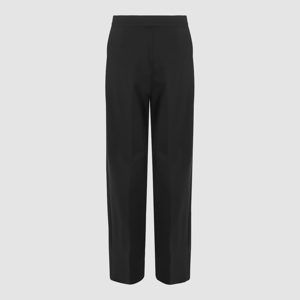 Max Mara Waistband Trousers With Straight Leg And Pockets