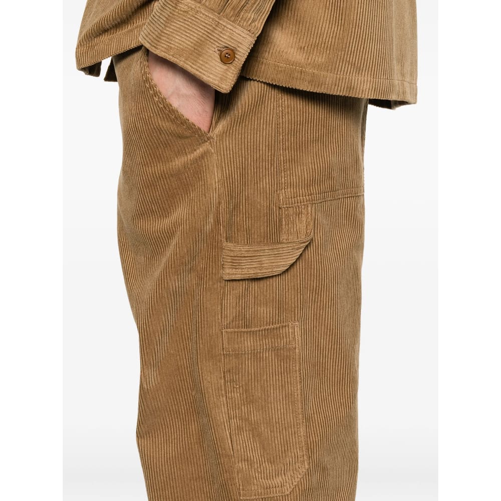 Apc A.p.c. Brown Corduroy Trousers In Brown