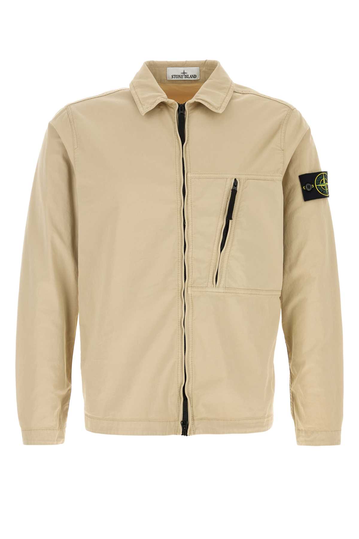 Sand Stretch Cotton Jacket