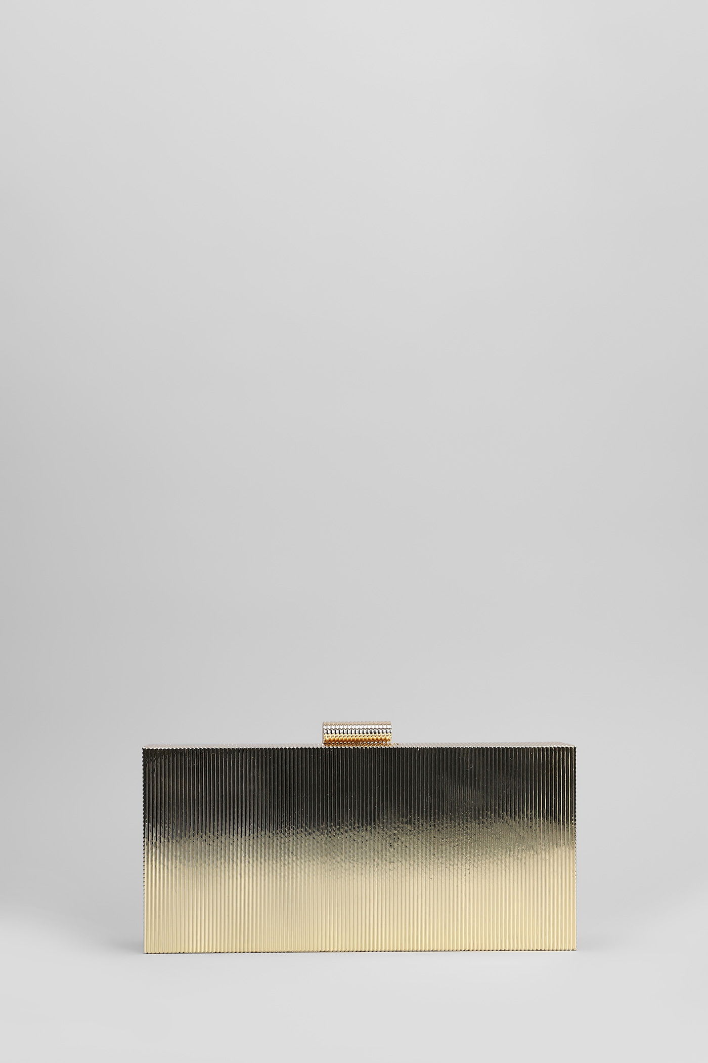 Milo Clutch In Gold Metal Alloy