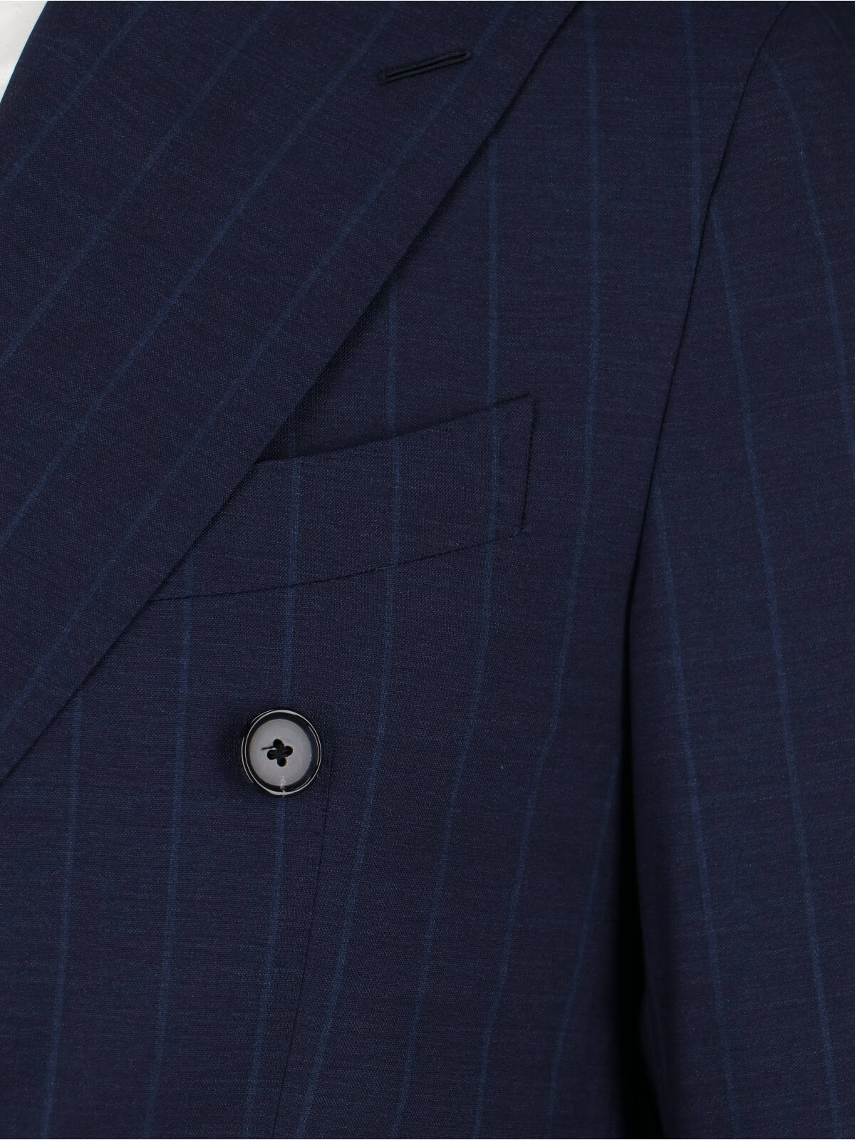 Caruso Double-breasted Complete In Blue