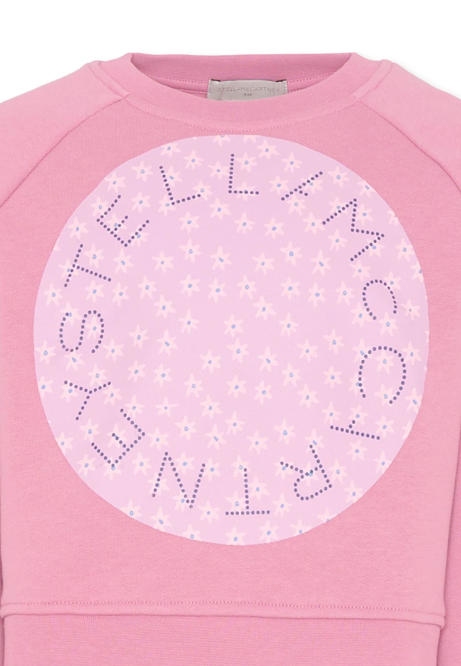 Stella Mccartney Kid - Logo Graphic Sweatshirt In Pink