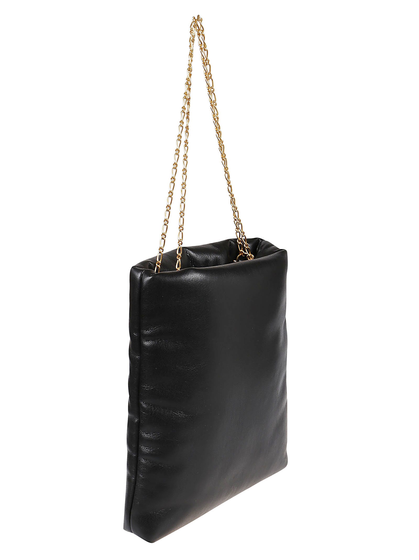 Shop Nanushka Noelani Tote Mini Bag In Black