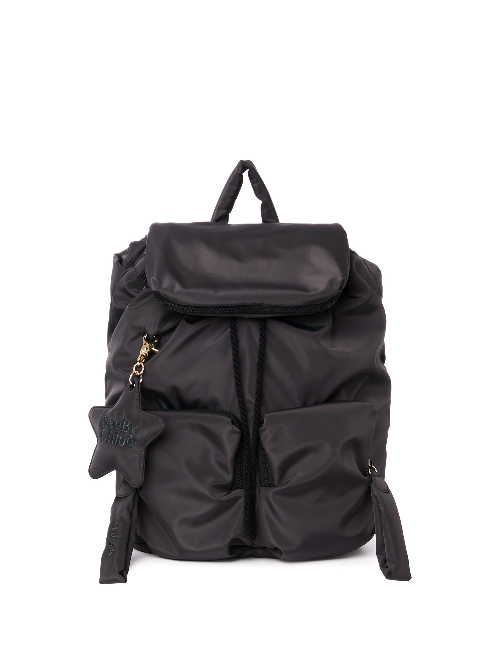 Shop See By Chloé Backpack In Minimal Grey