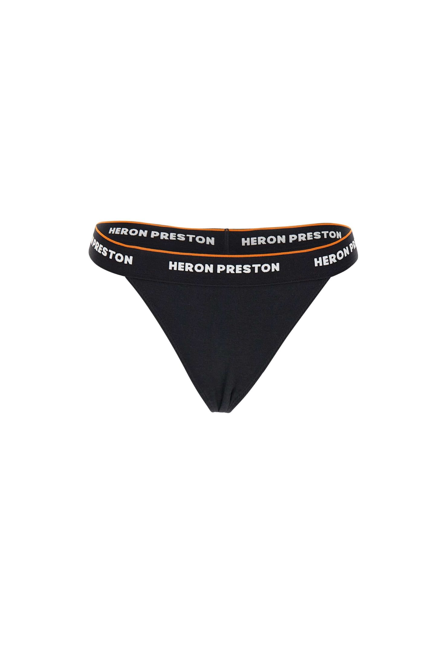 Heron Preston Logo-underband Bra in Black