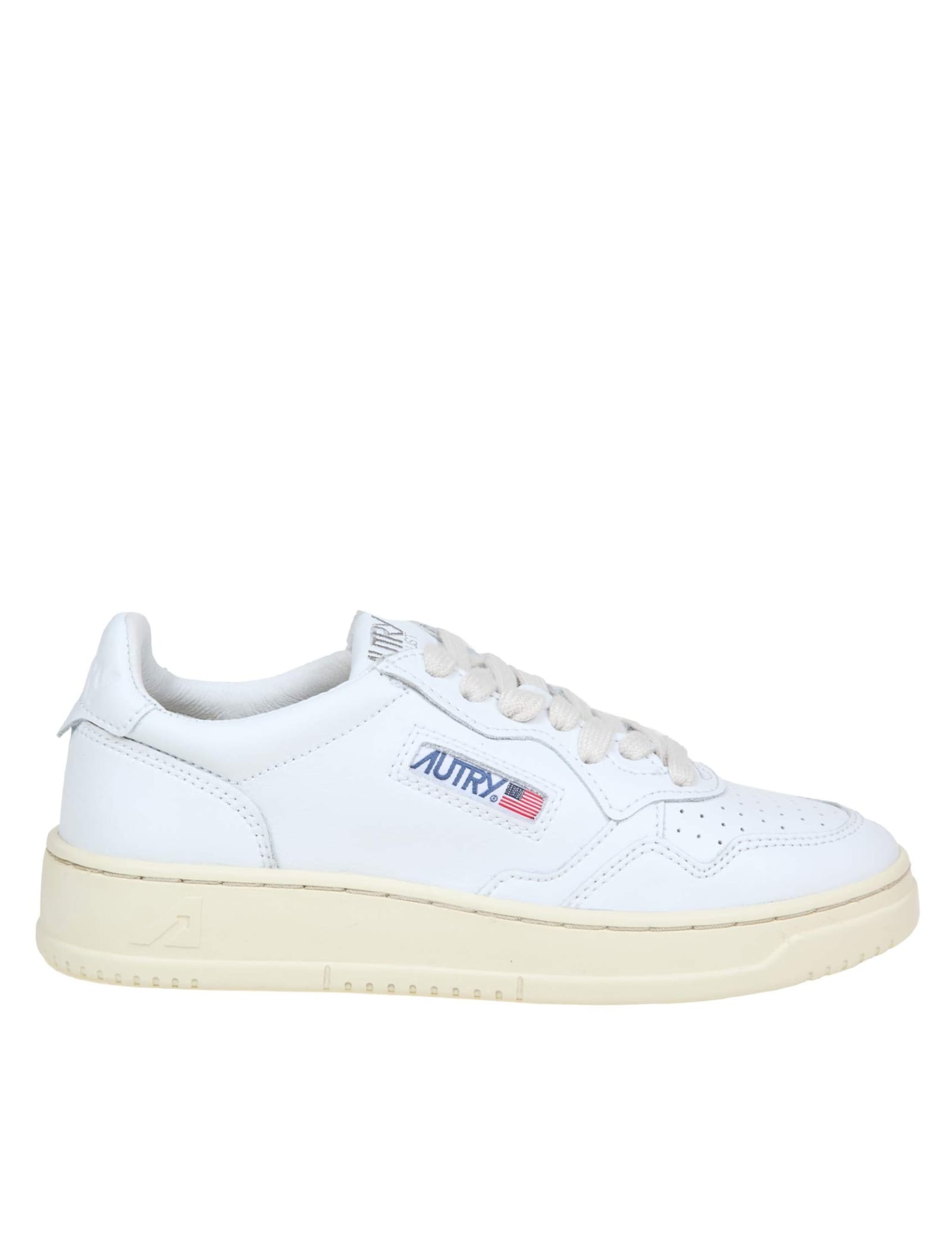 AUTRY SNEAKERS IN WHITE LEATHER